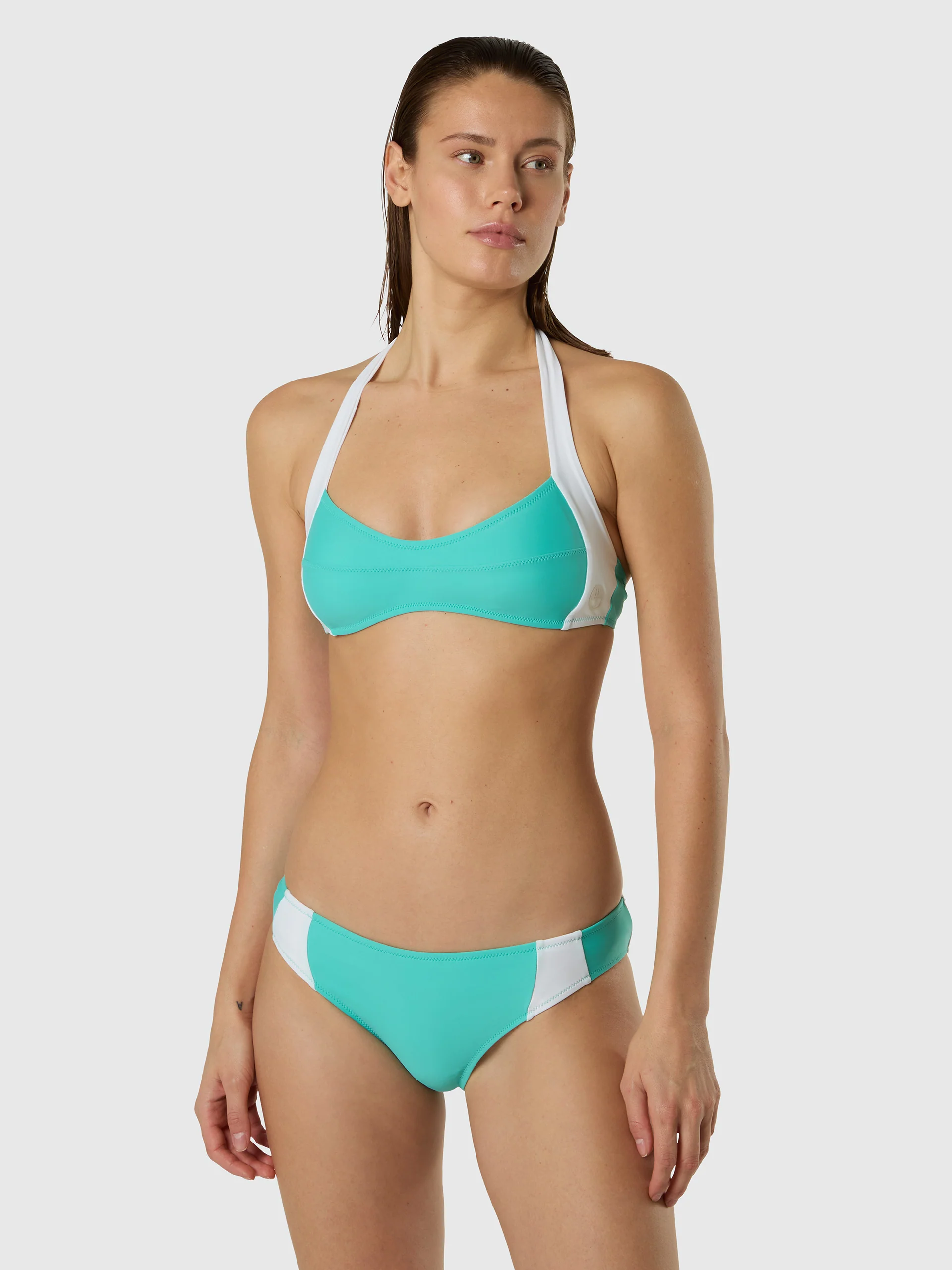 Retro sports bikini briefs