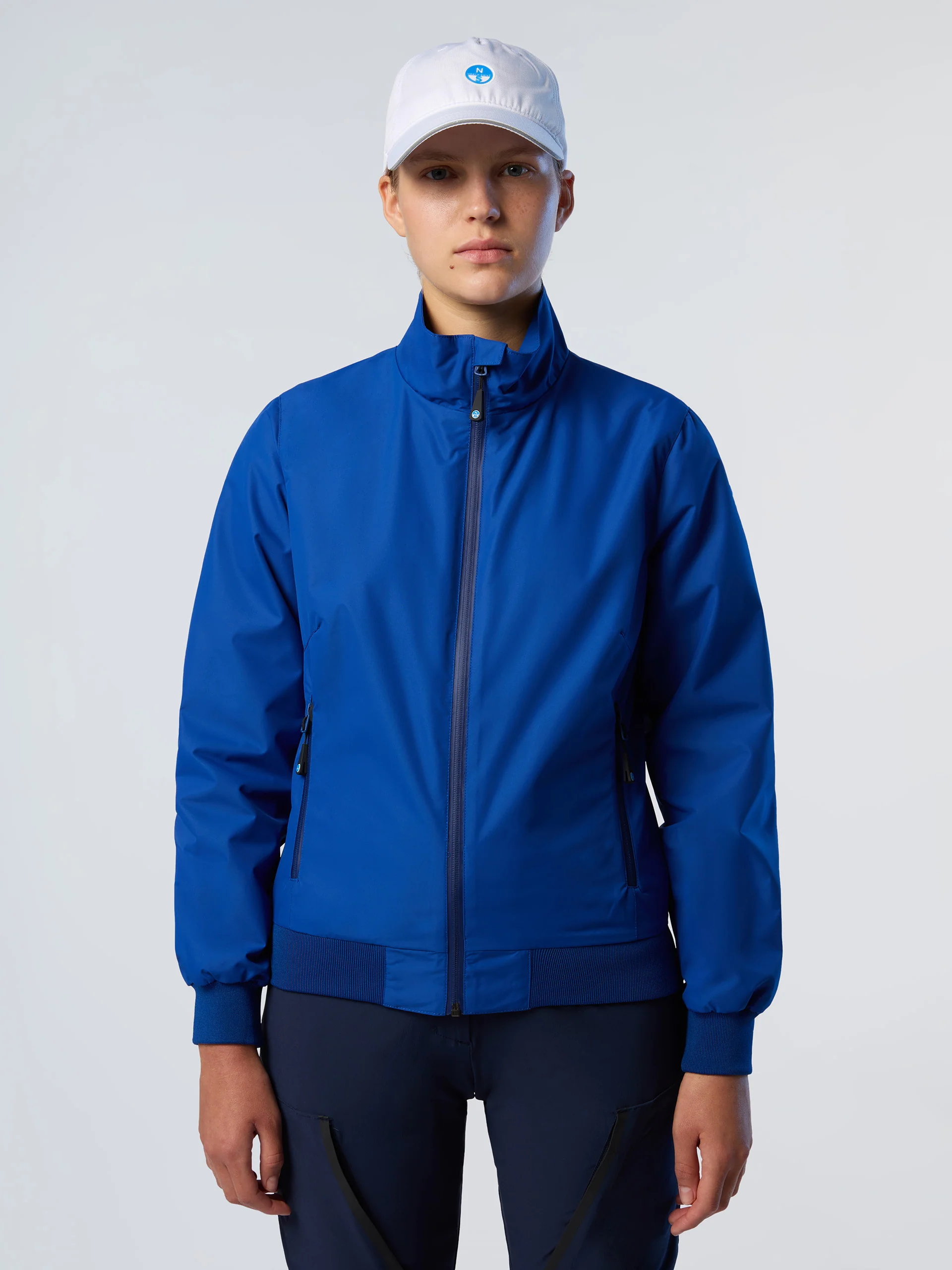 Mesh-Lined Sailor Jacket