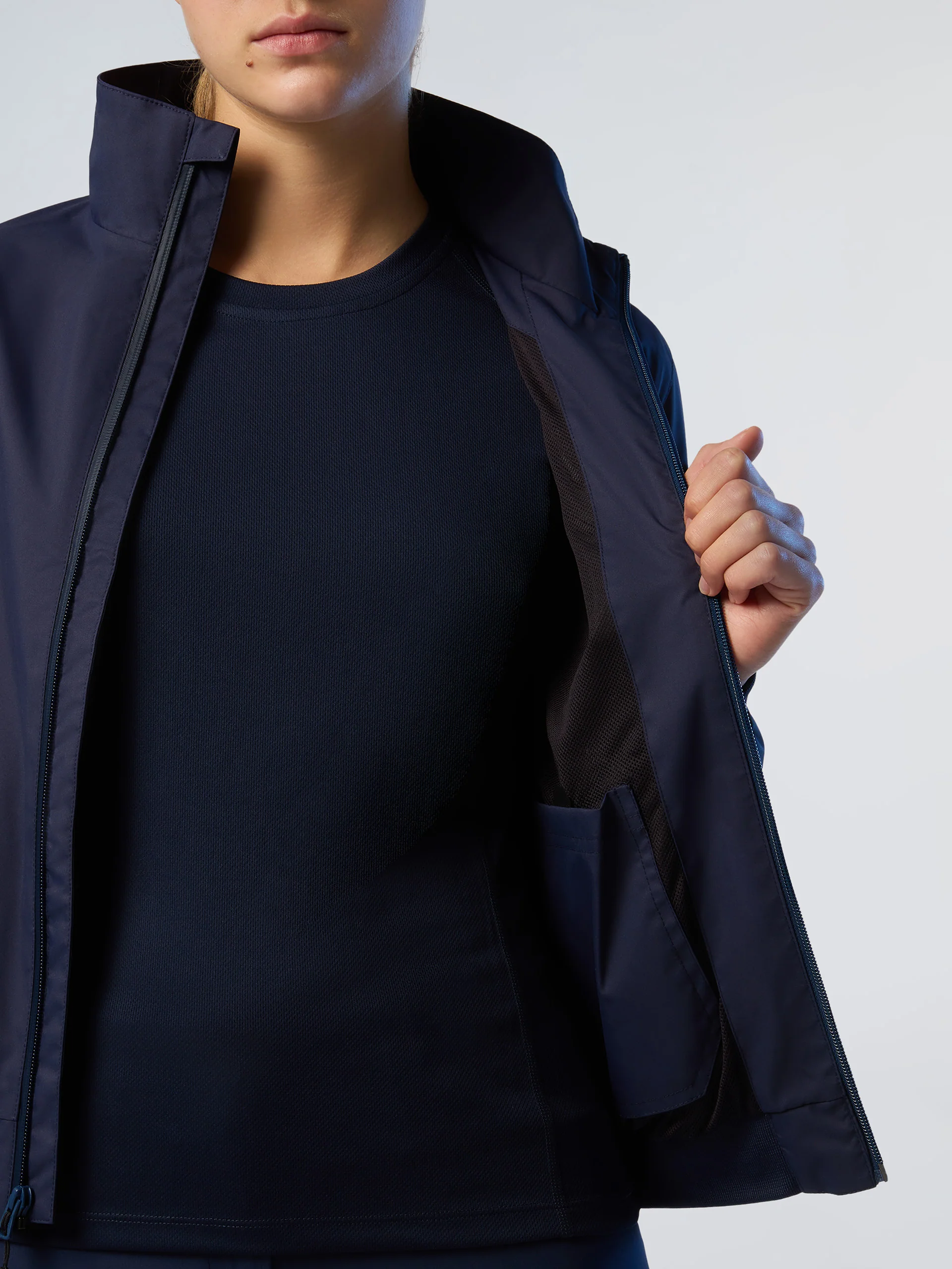 Mesh-Lined Sailor Jacket - Image 12