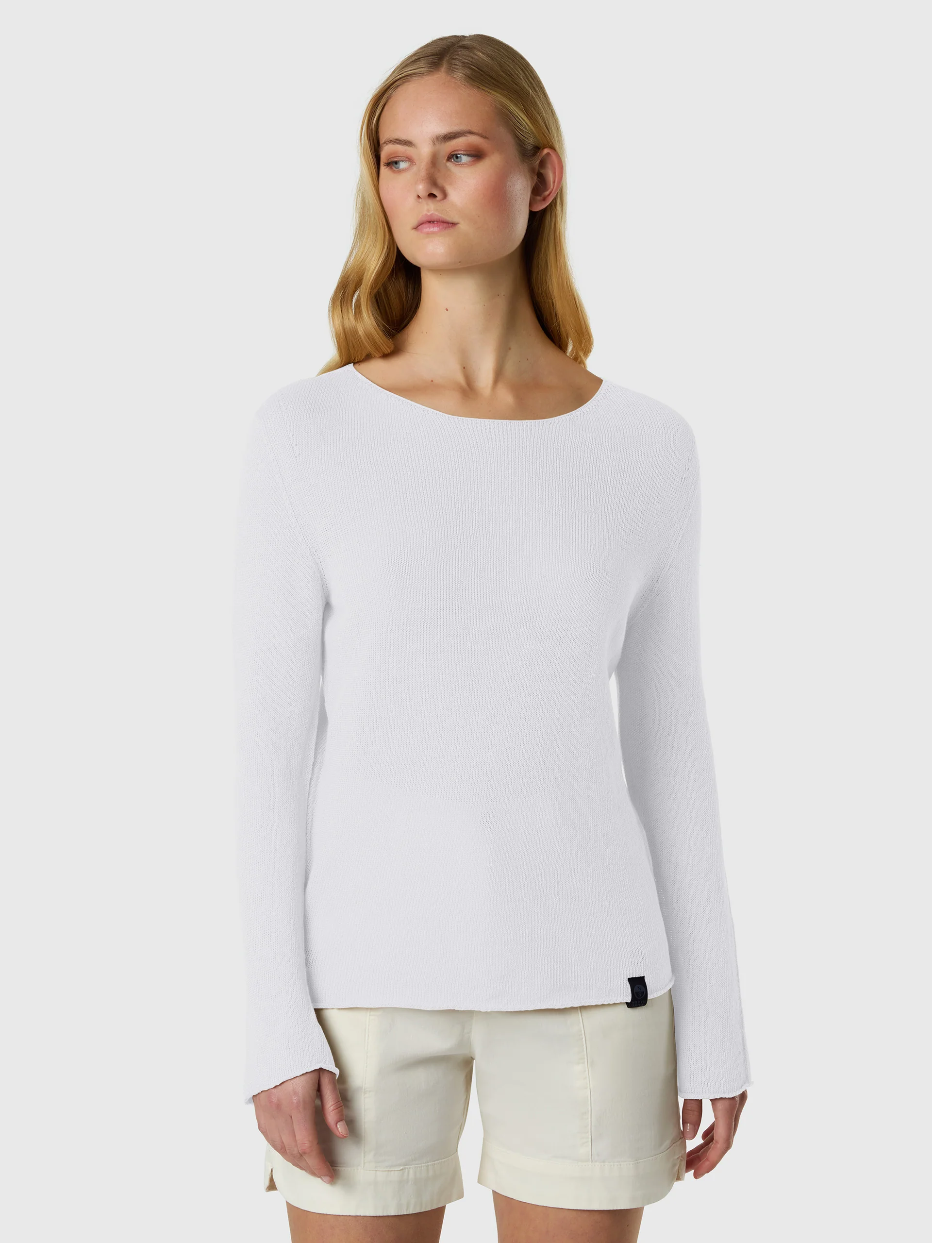 Seamless boat-neck sweater - Image 17