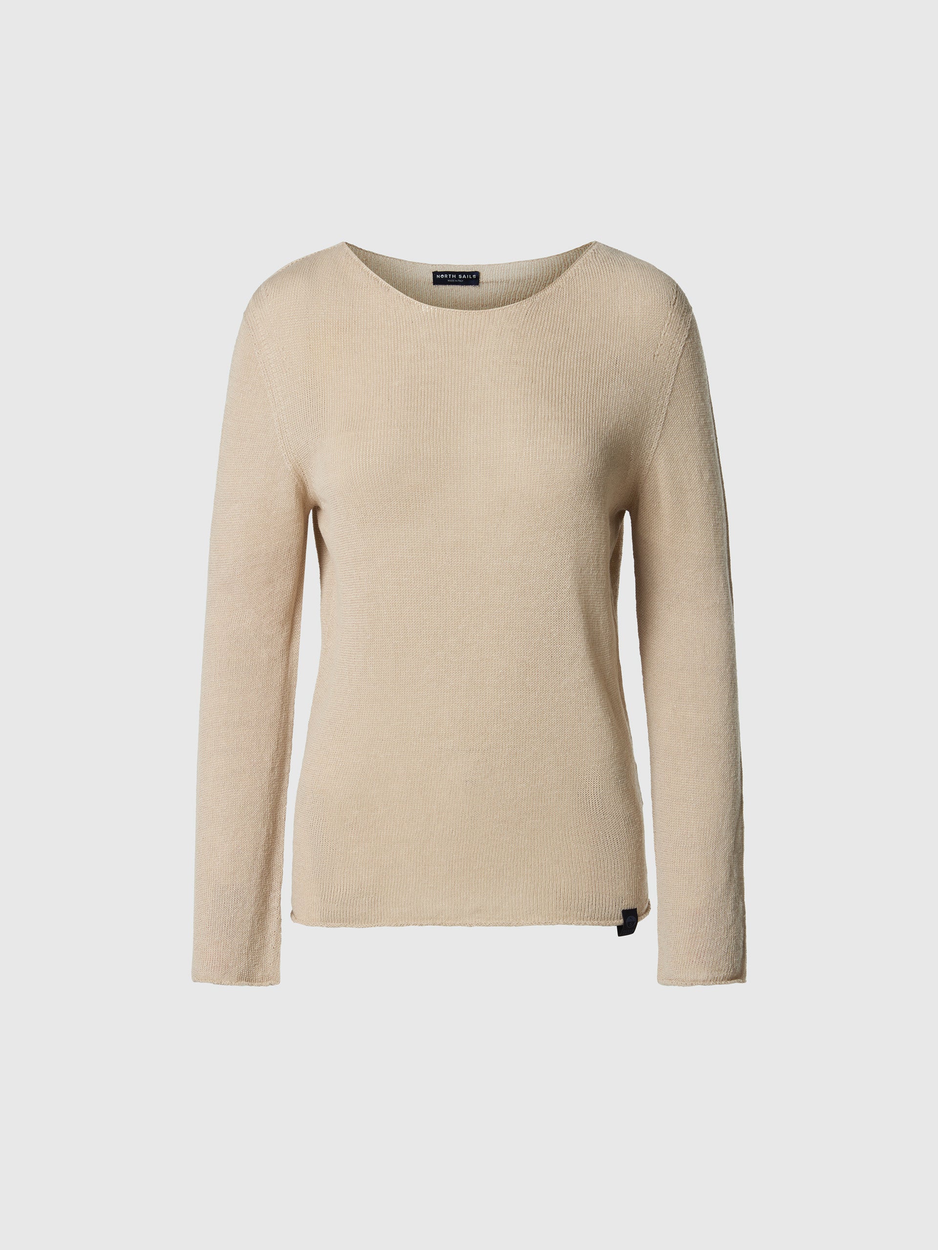 Seamless boat-neck sweater - Image 4