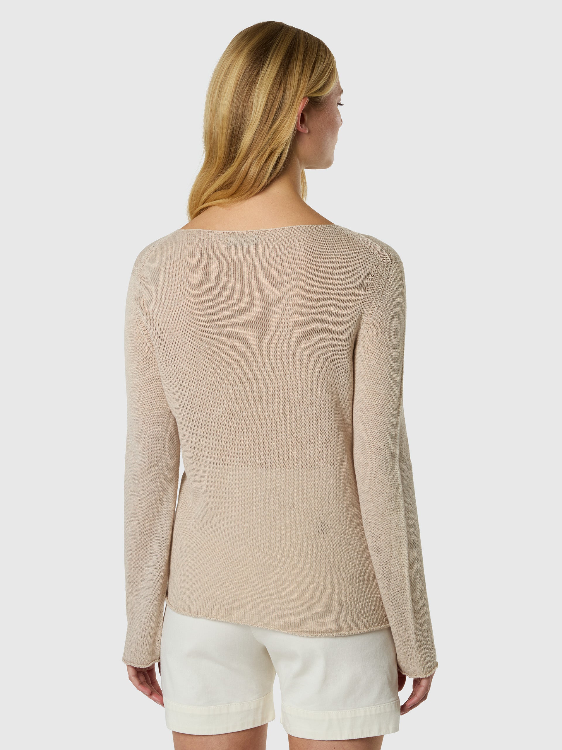 Seamless boat-neck sweater - Image 5