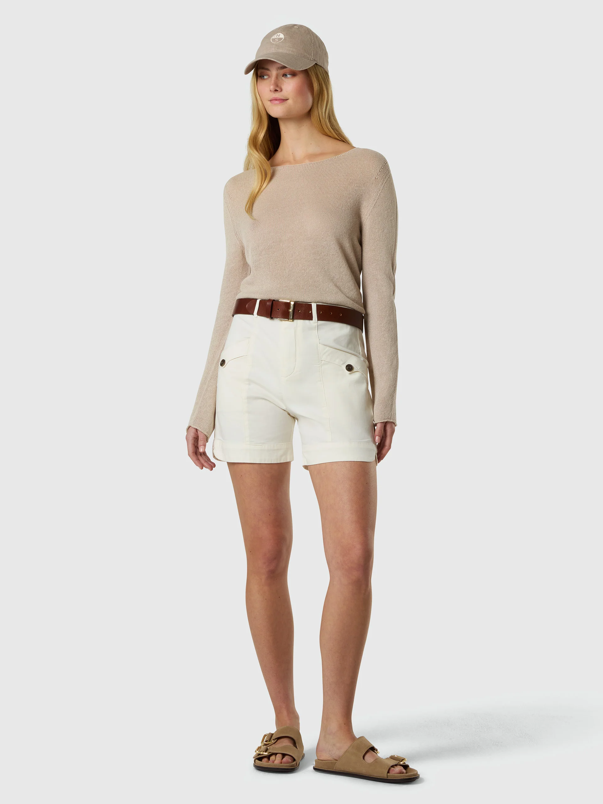 Seamless boat-neck sweater - Image 6