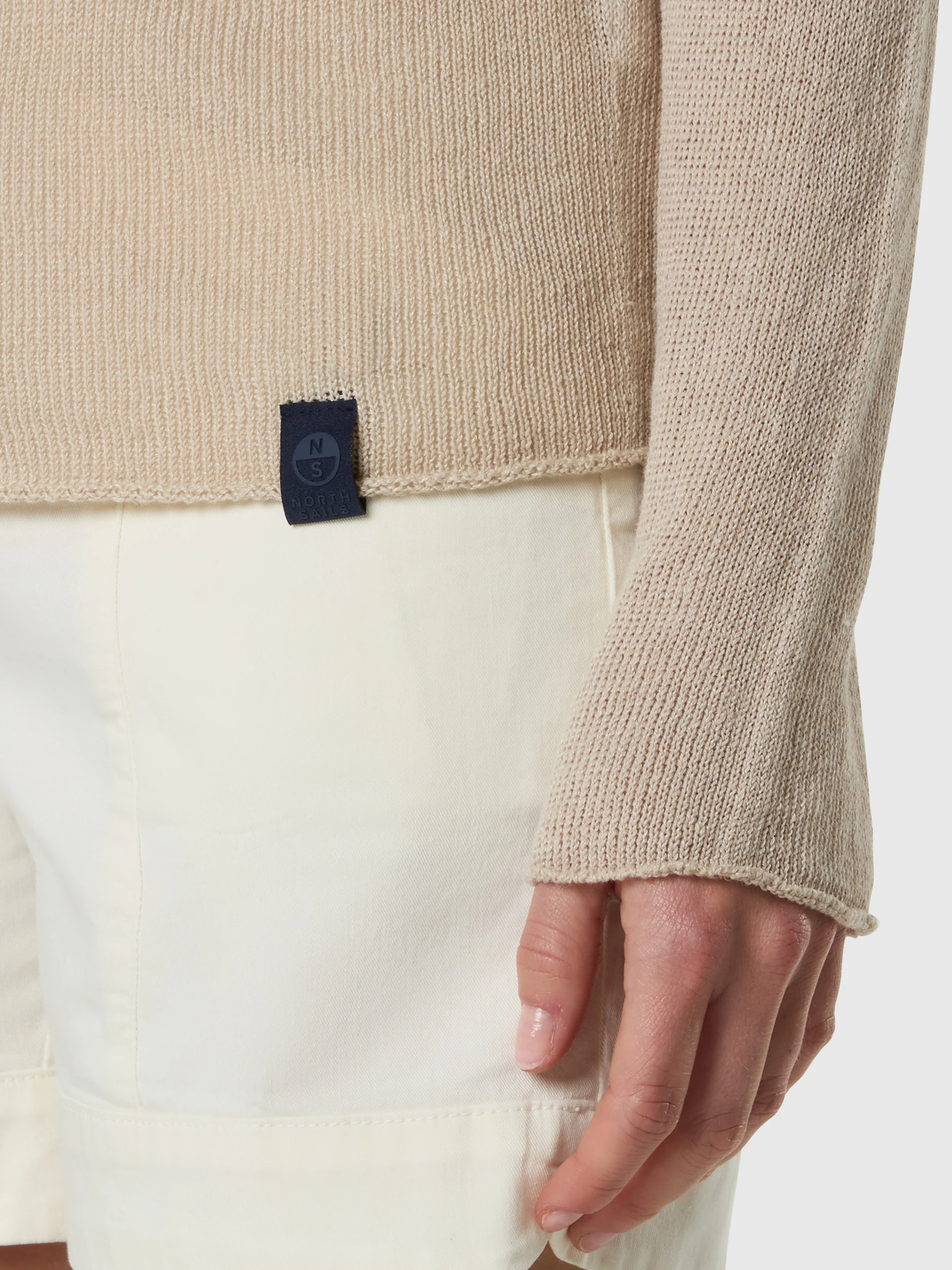 Seamless boat-neck sweater - Image 7