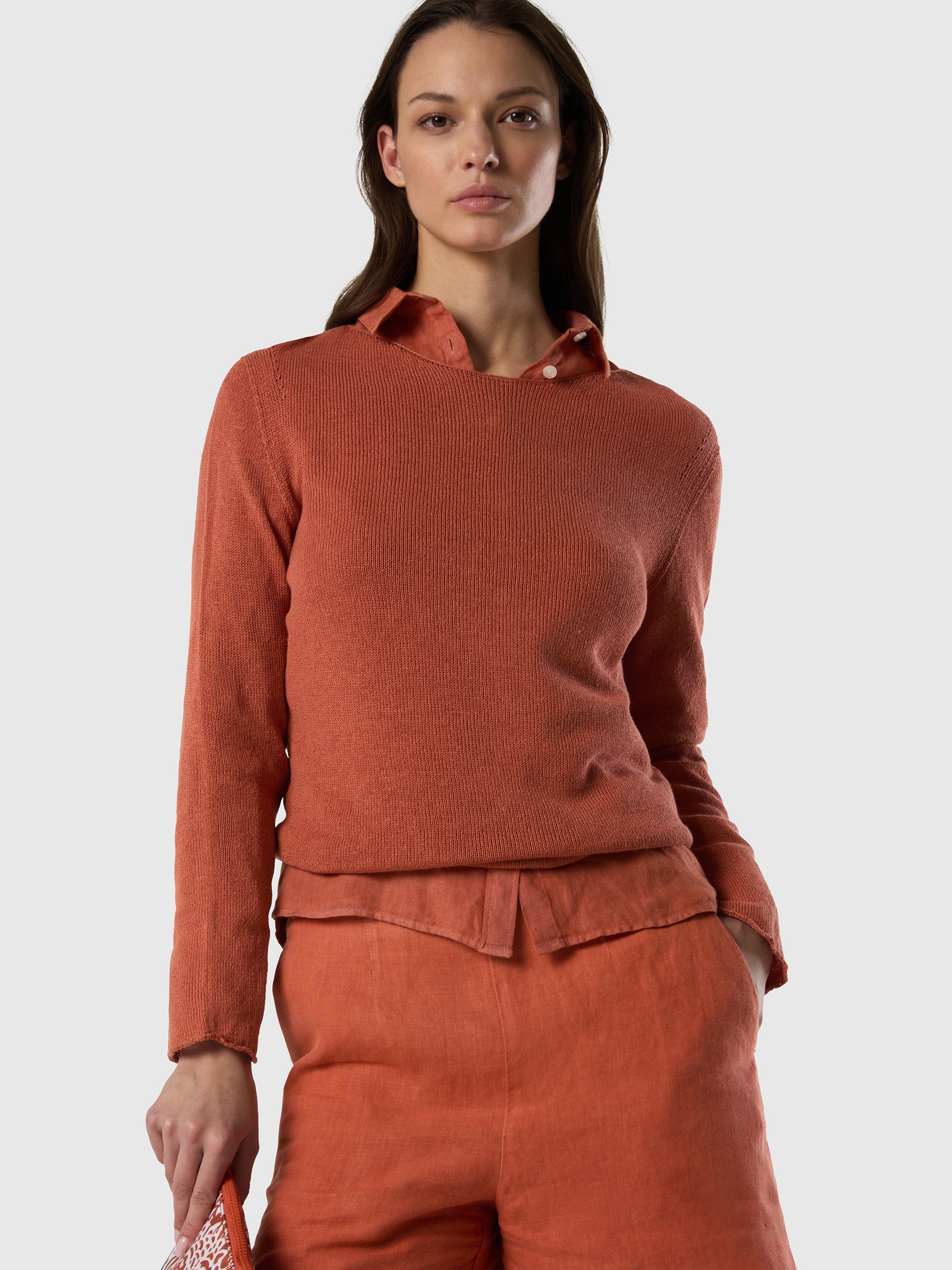 Seamless boat-neck sweater - Image 9