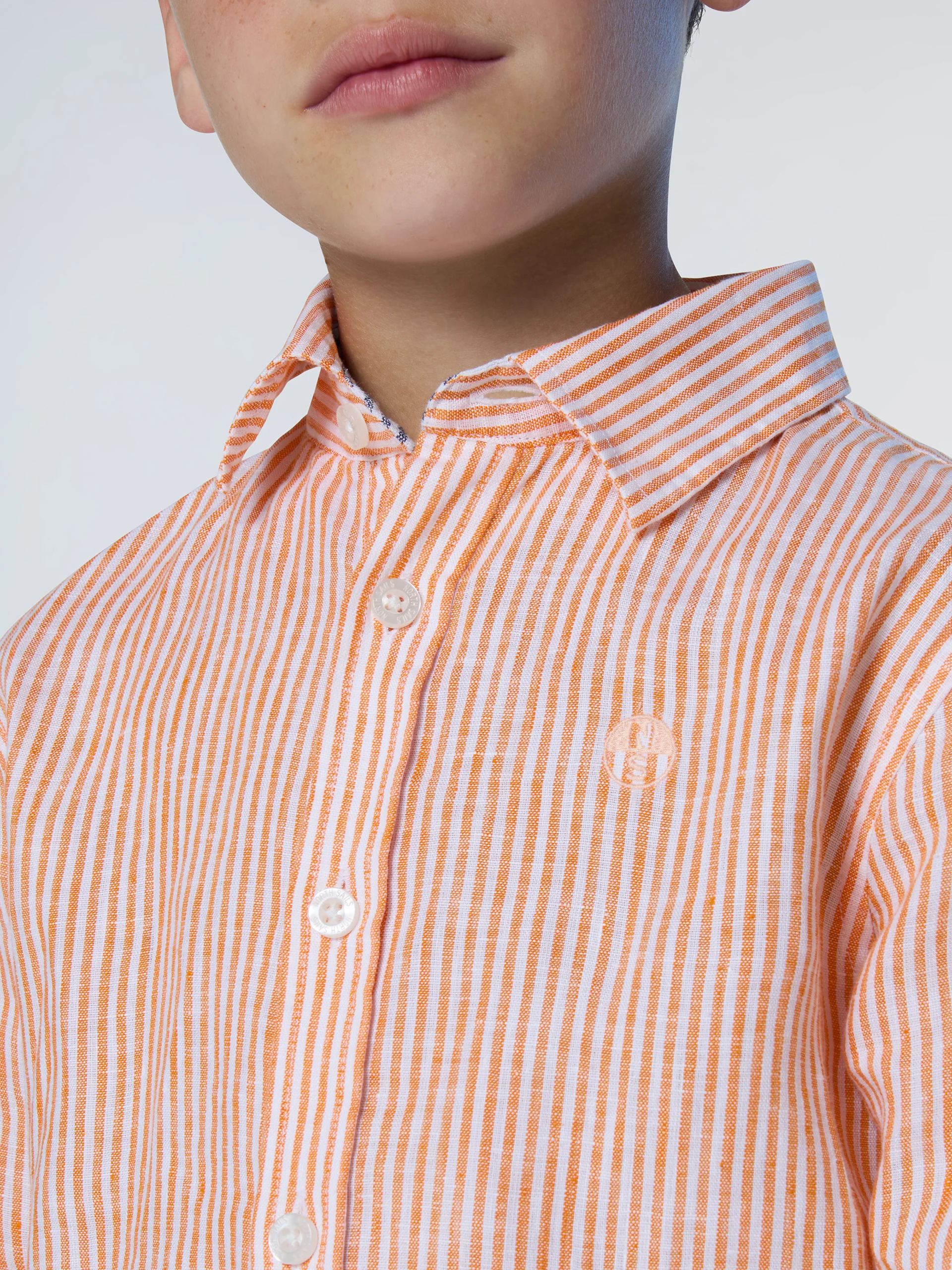 Striped linen shirt - Image 12