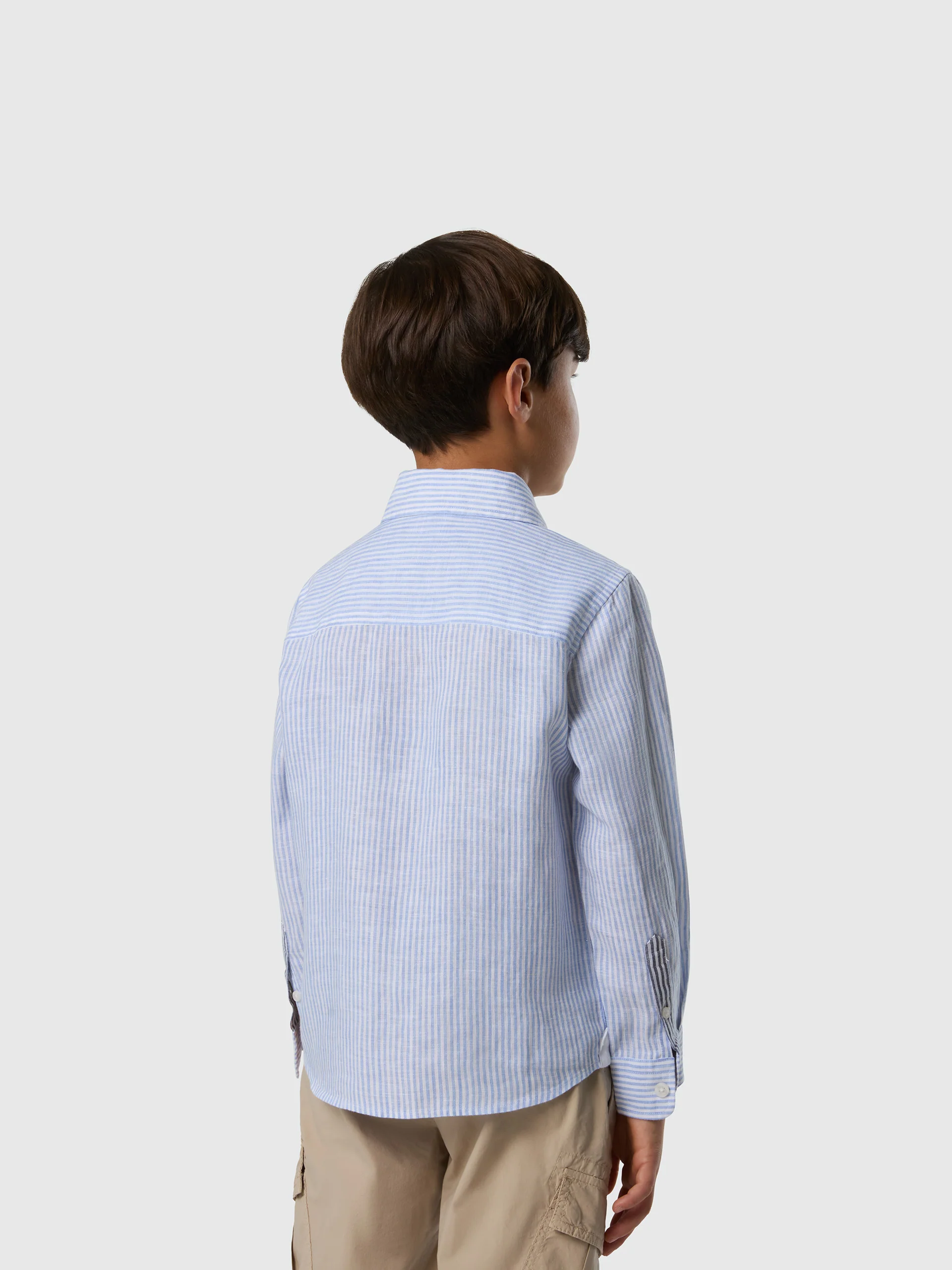 Striped linen shirt - Image 4