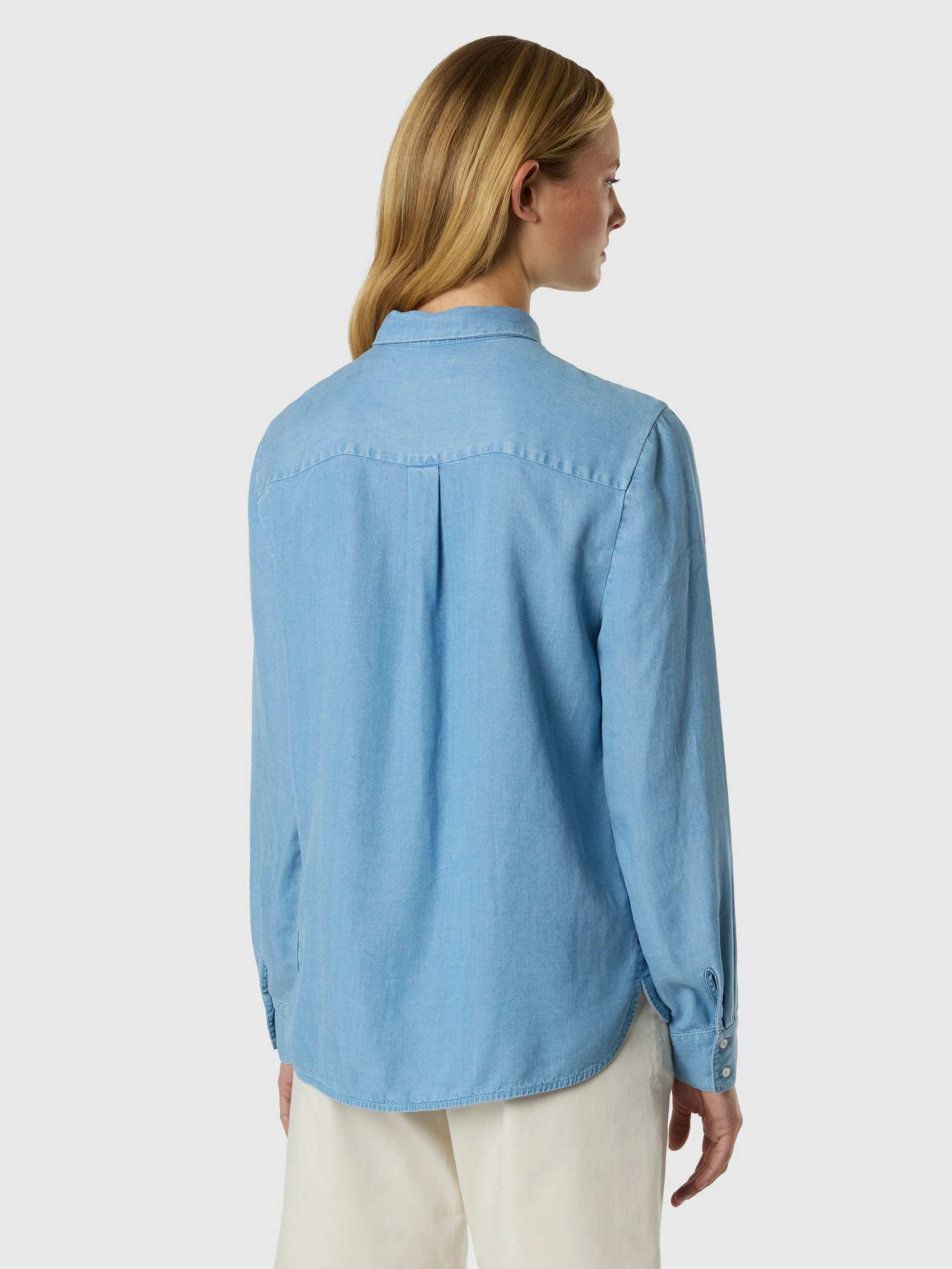 TENCEL™ shirt with embroidered logo - Image 4