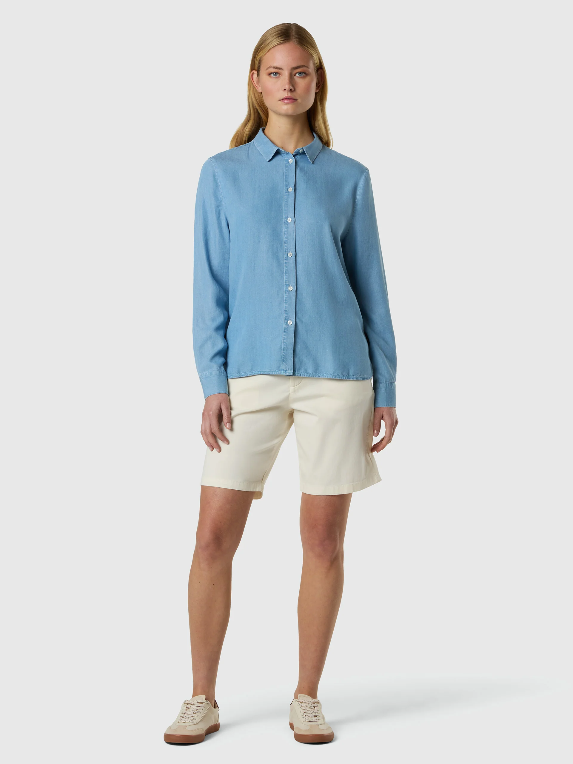 TENCEL™ shirt with embroidered logo - Image 5