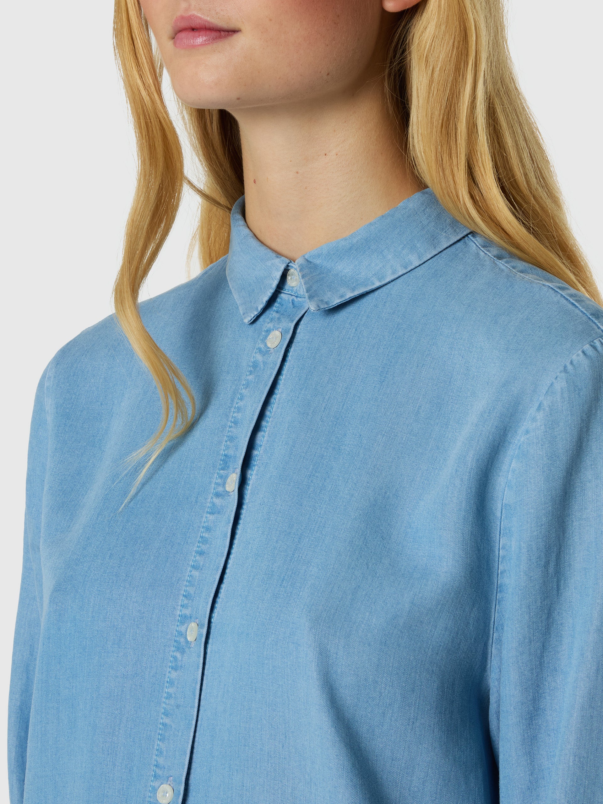 TENCEL™ shirt with embroidered logo - Image 6