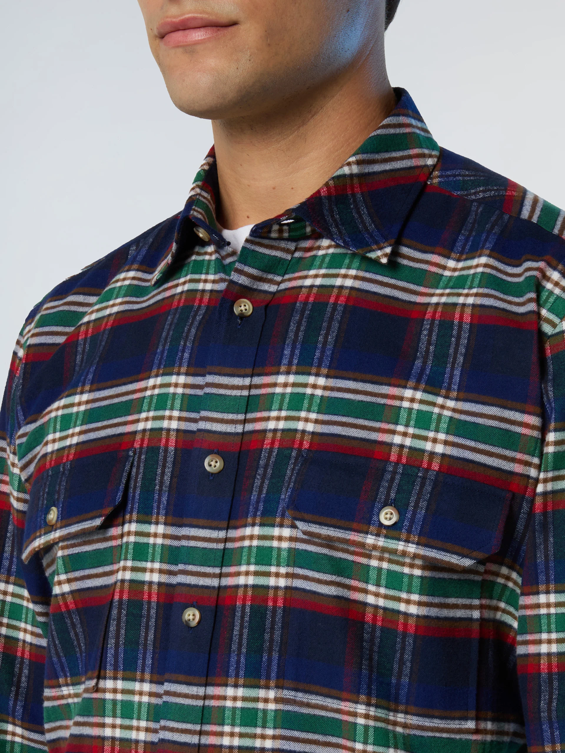 Checked flannel shirt - Image 10