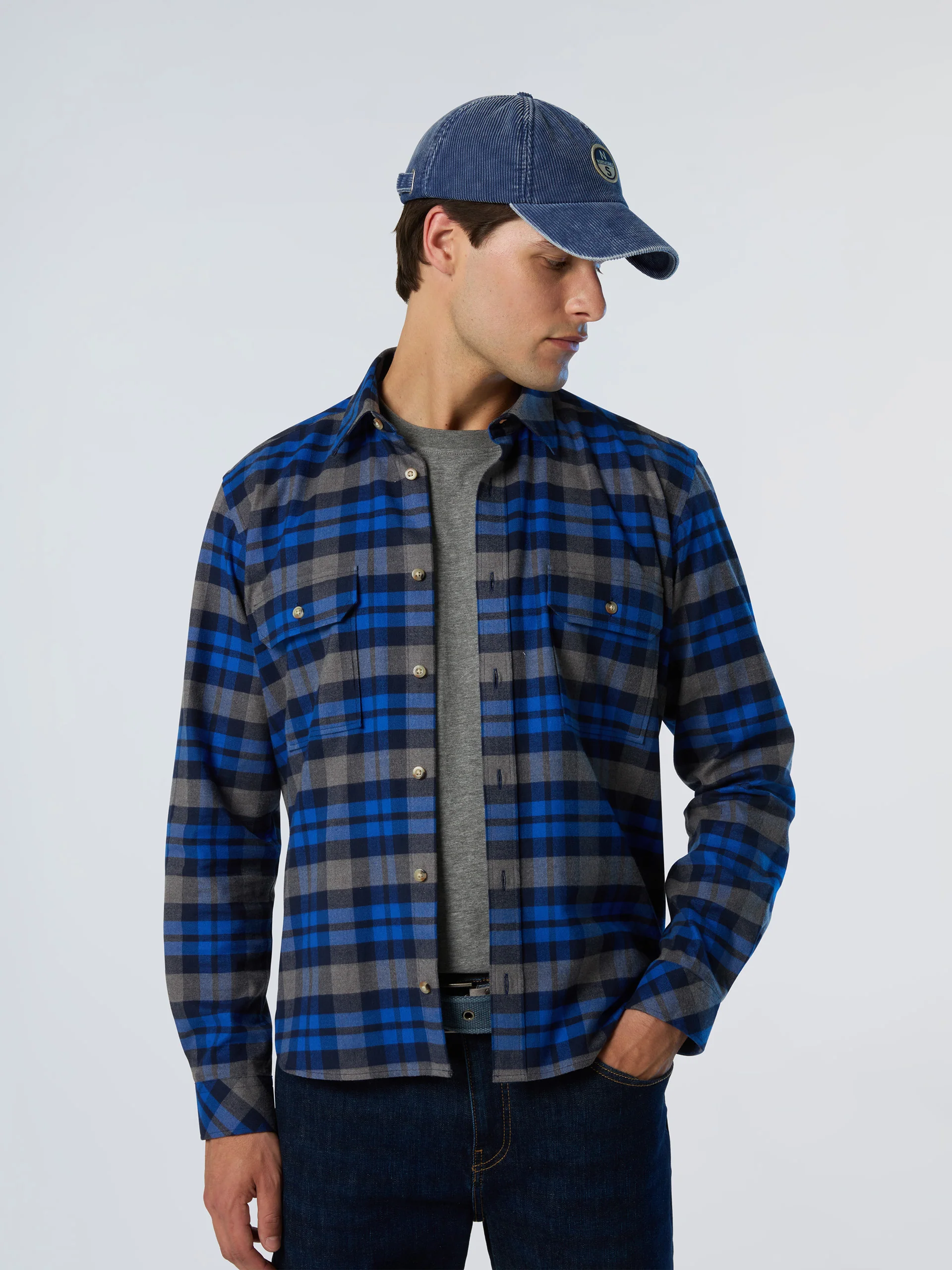 Checked flannel shirt - Image 12