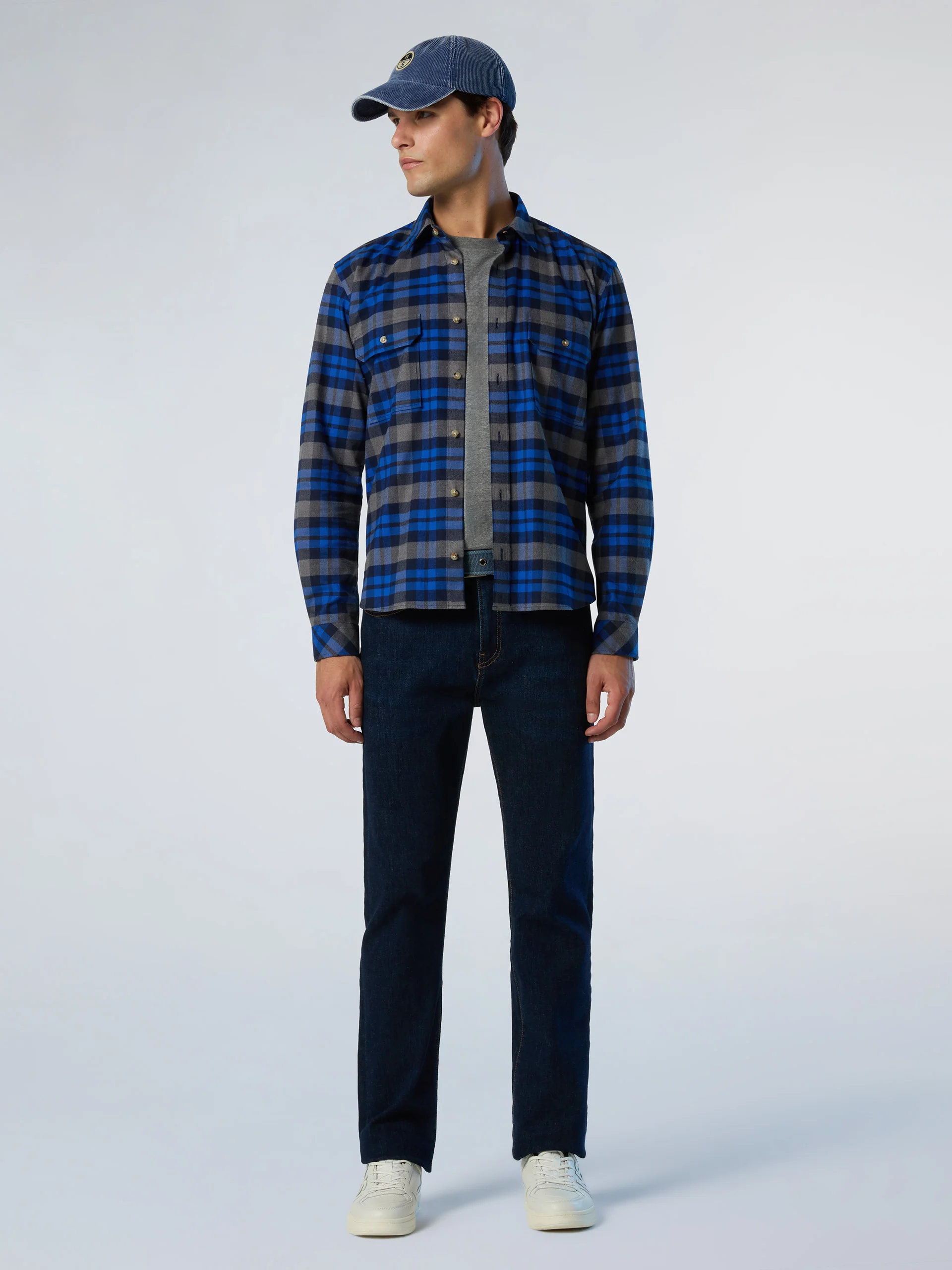 Checked flannel shirt - Image 14