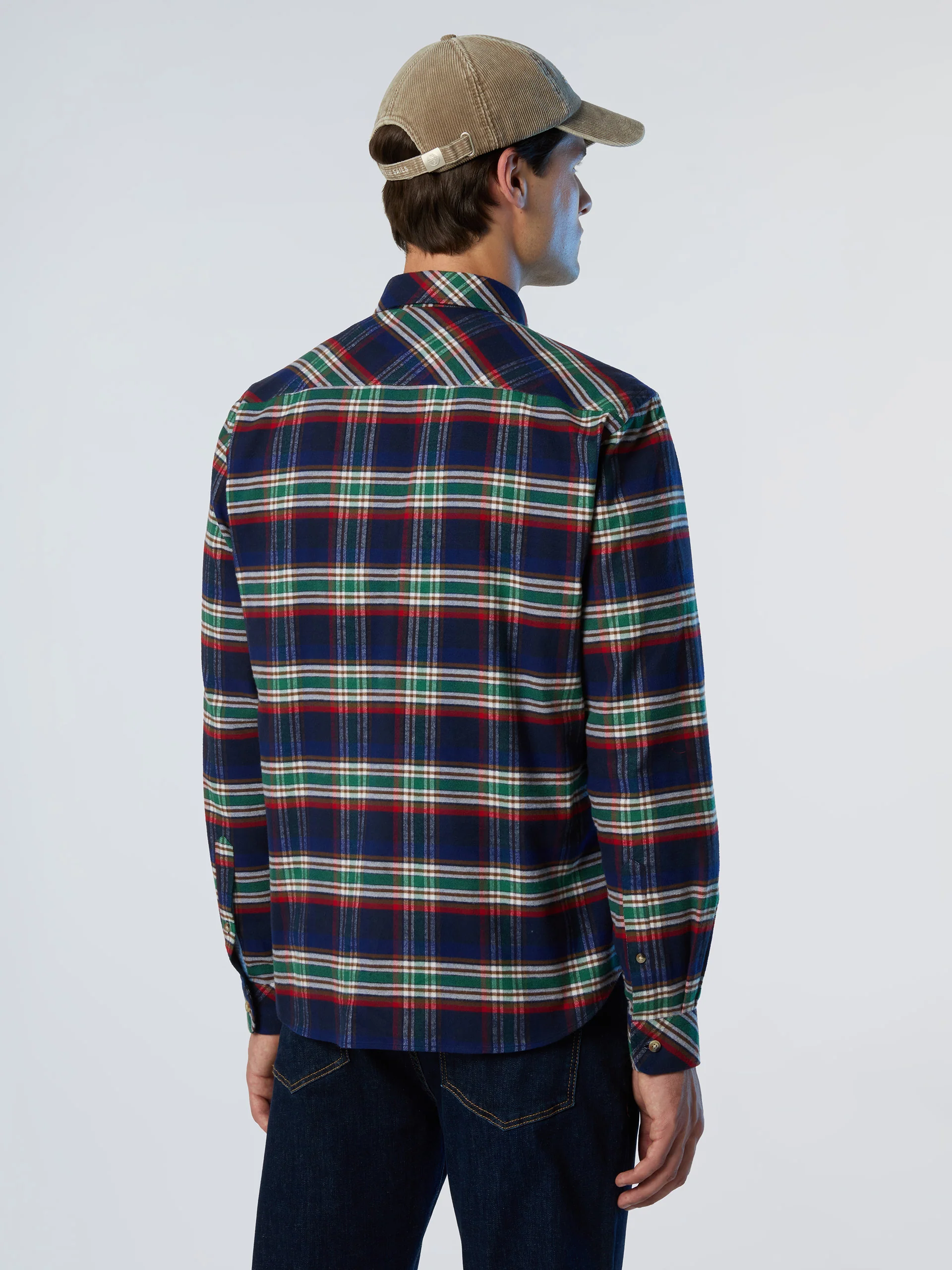 Checked flannel shirt - Image 8