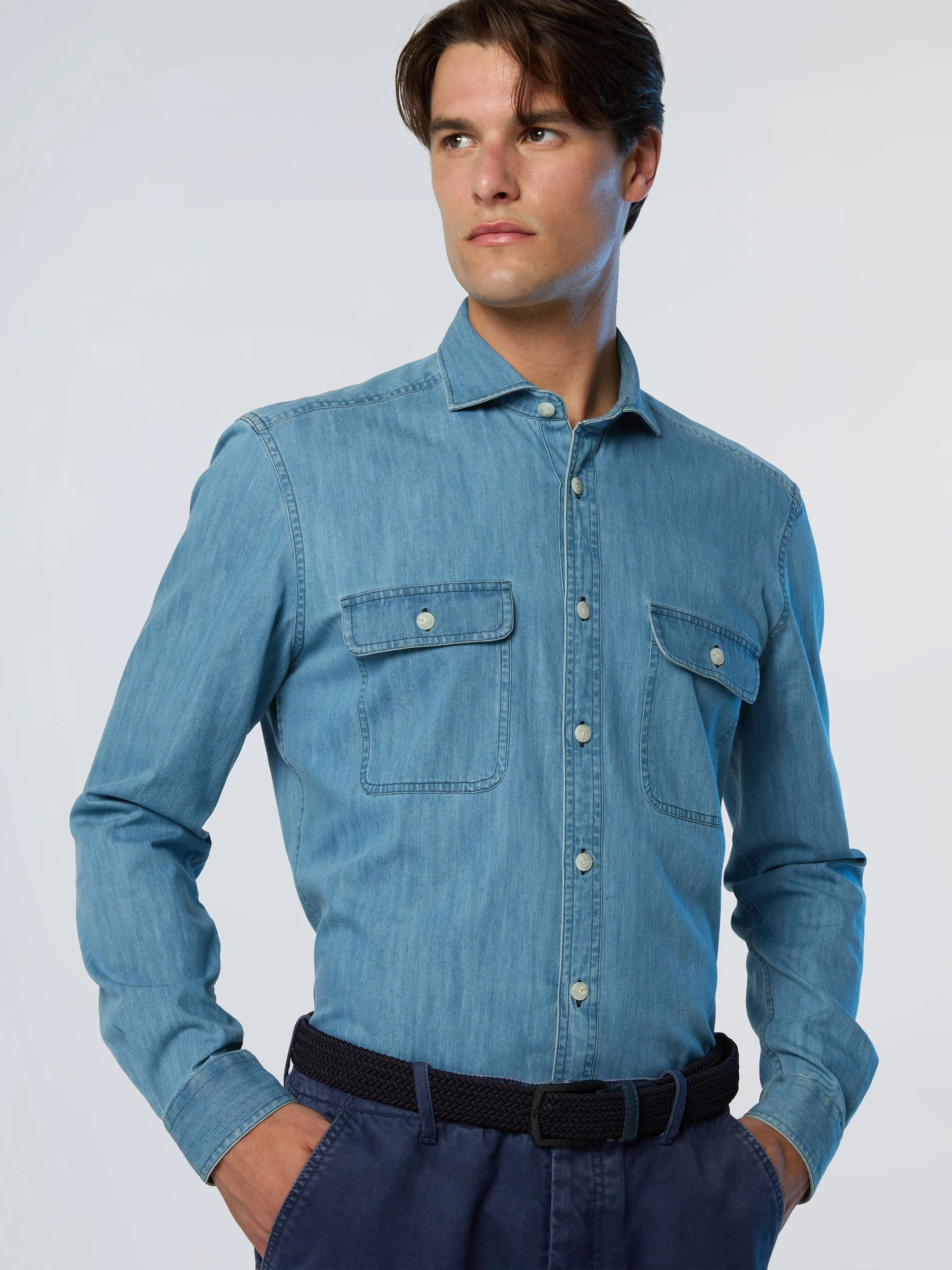 Light denim shirt - Image 2