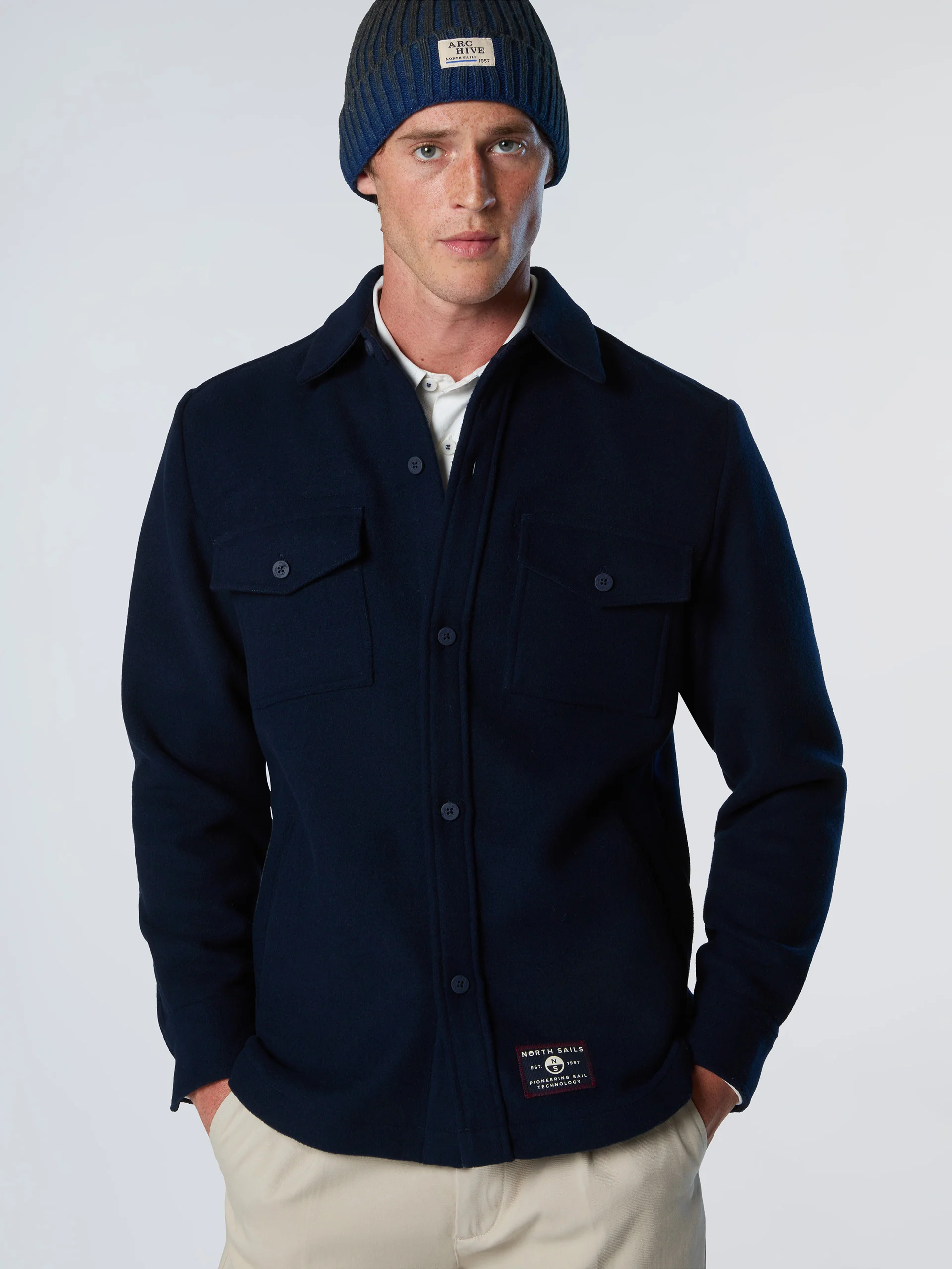 Heavy flannel overshirt - Image 2