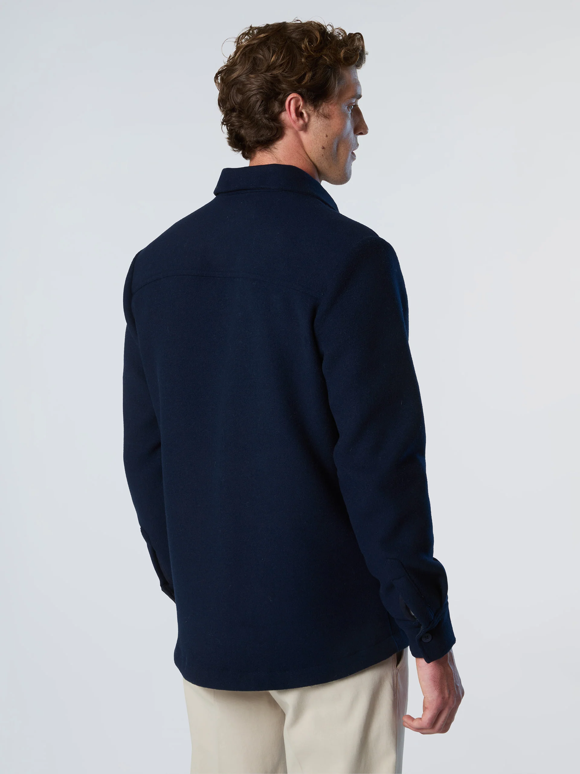 Heavy flannel overshirt - Image 4