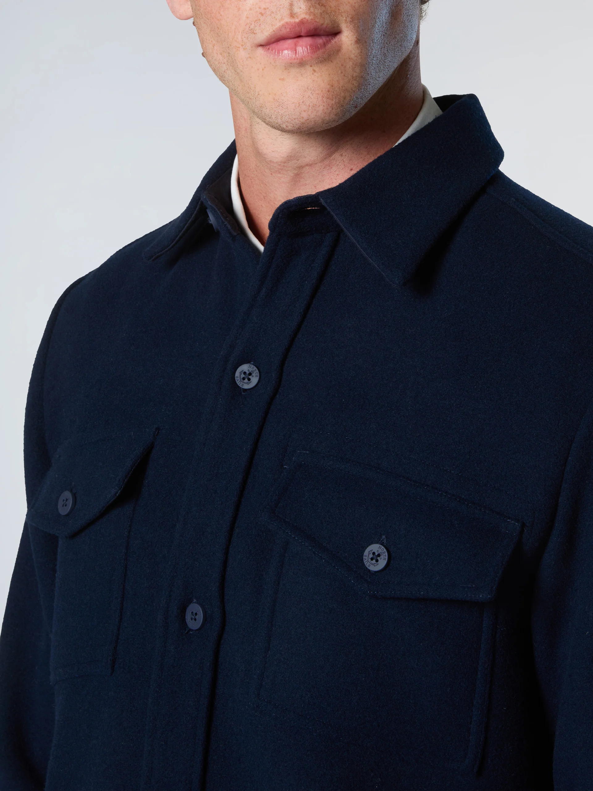 Heavy flannel overshirt - Image 6