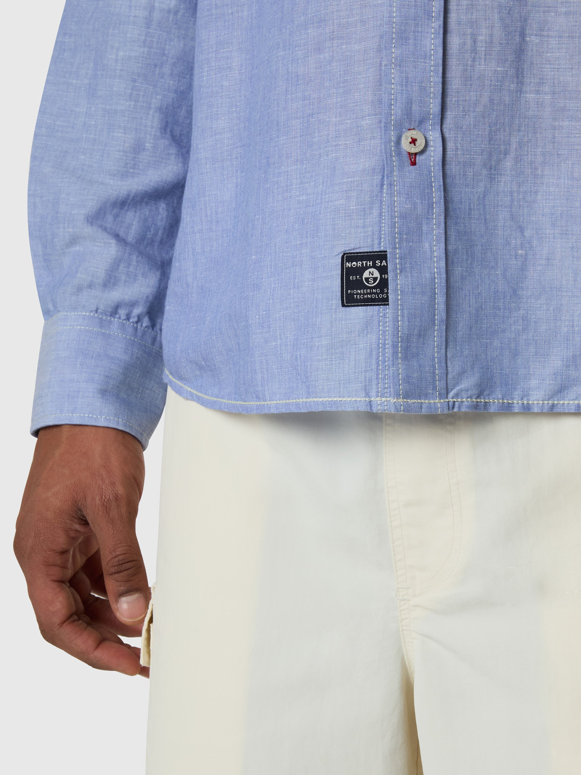 Archive shirt with roll-up sleeves - Image 6