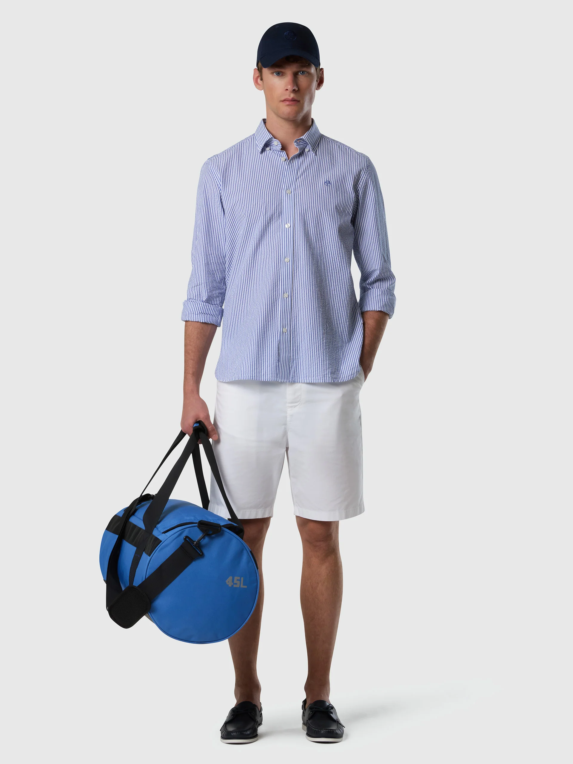 Striped seersucker shirt - Image 5
