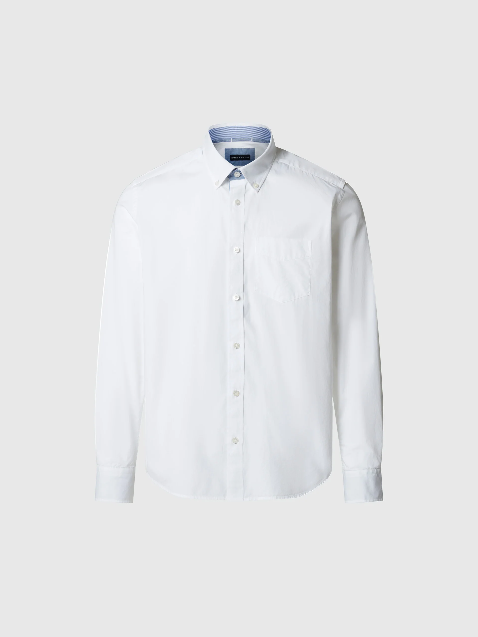 Poplin shirt with pocket - Image 3