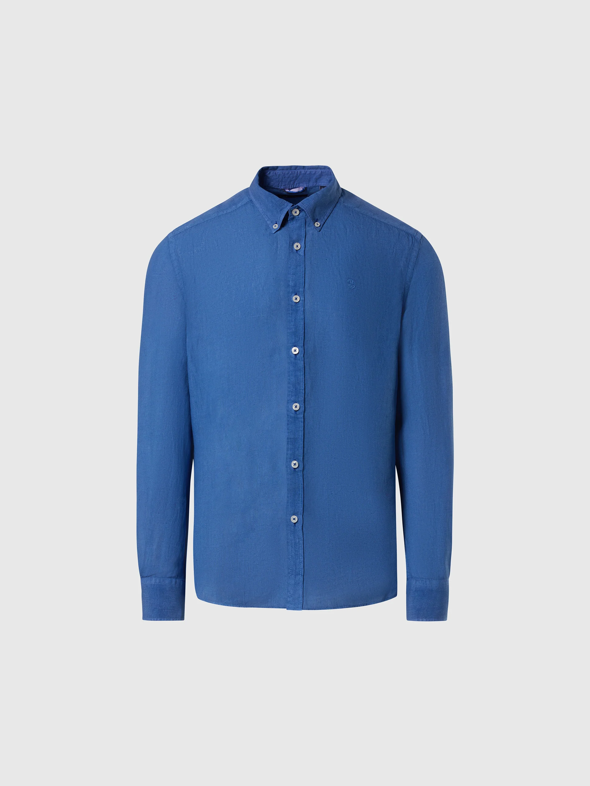 Linen shirt with corozo buttons - Image 3