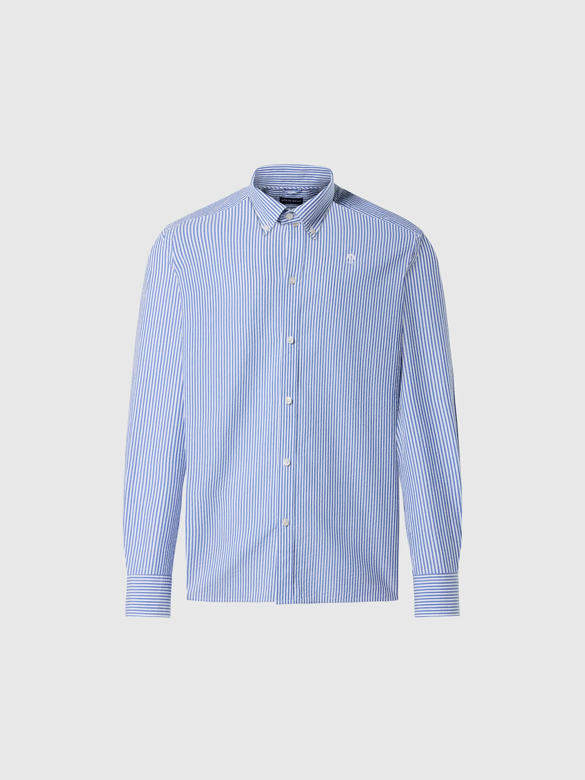 Striped seersucker shirt - Image 3
