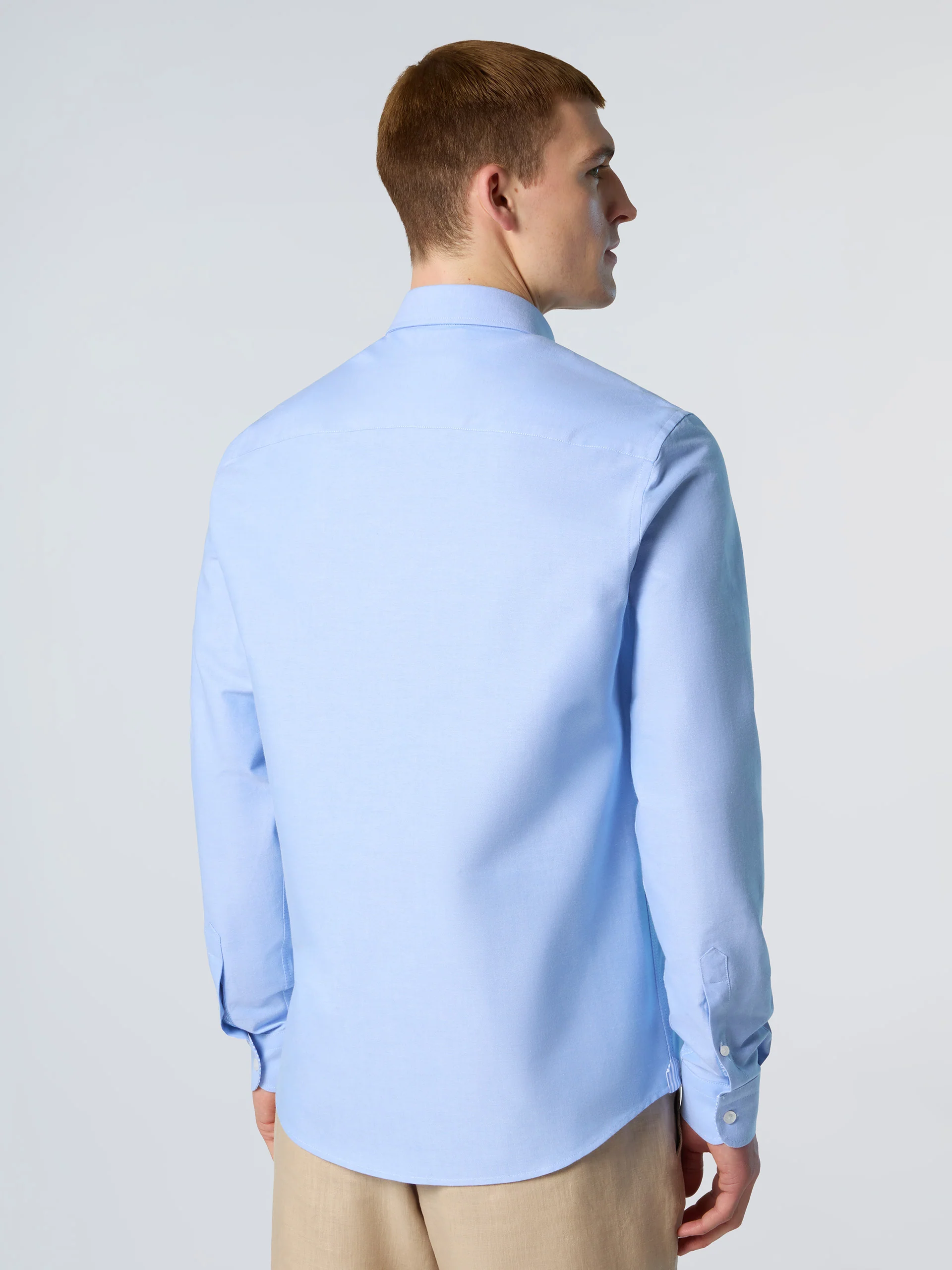 Oxford shirt with embroidered logo - Image 10