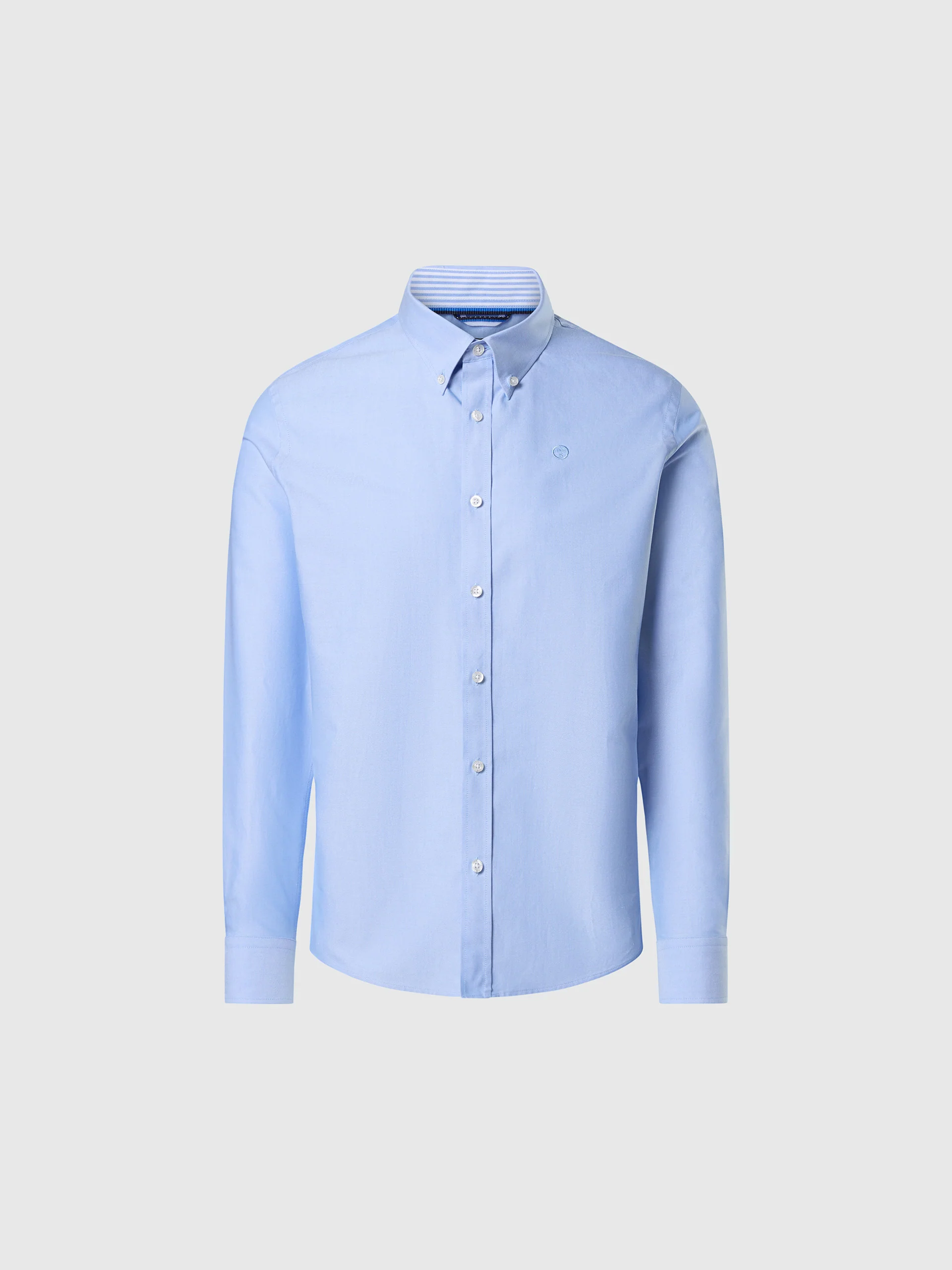 Oxford shirt with embroidered logo - Image 9