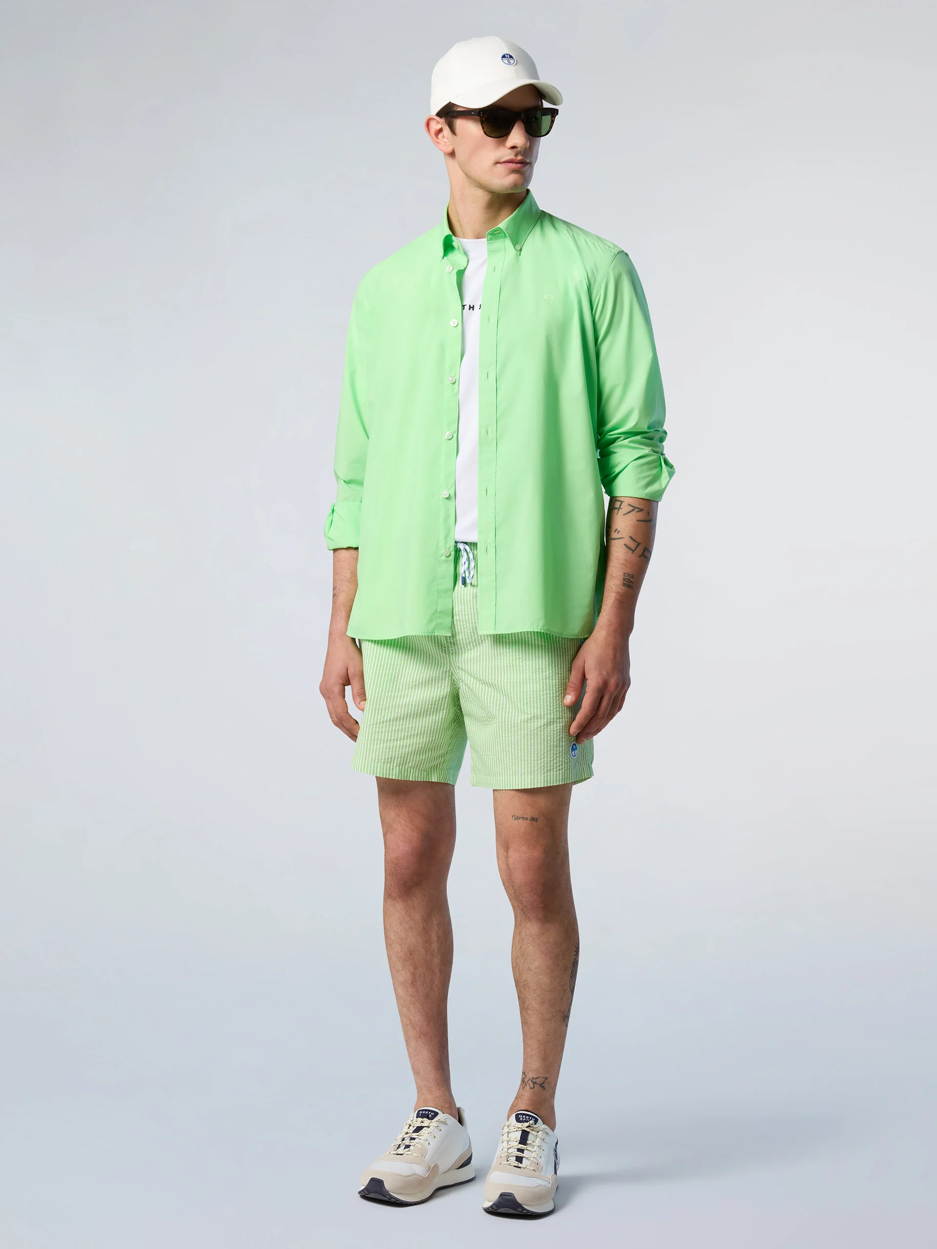 Poplin shirt with corozo buttons - Image 5