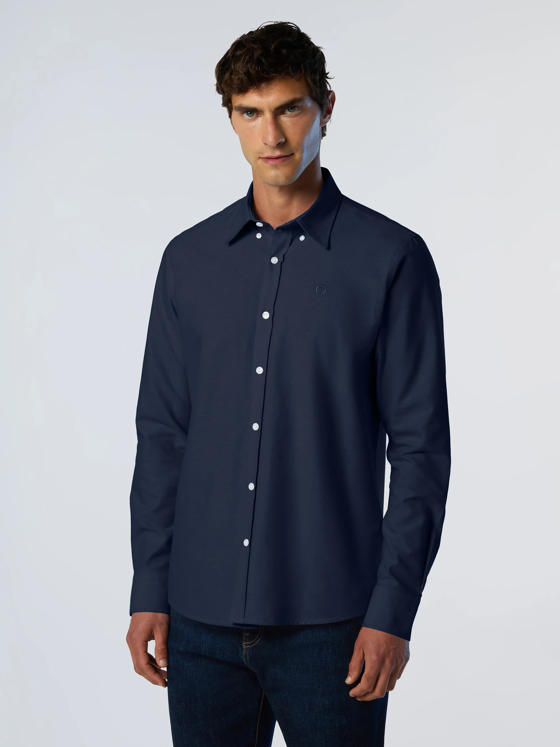 Oxford shirt with embroidered logo - Image 16
