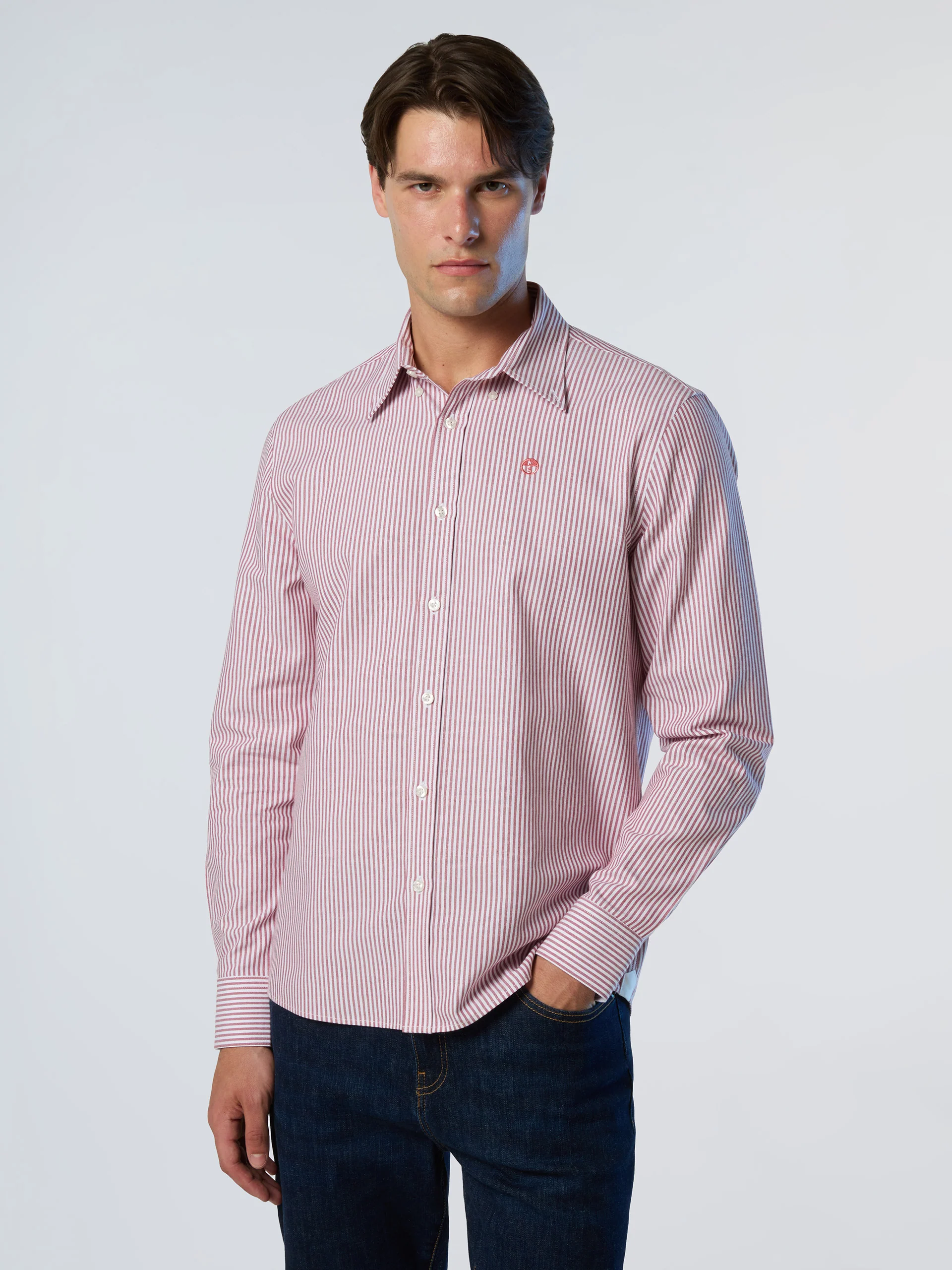 Striped Oxford shirt - Image 13