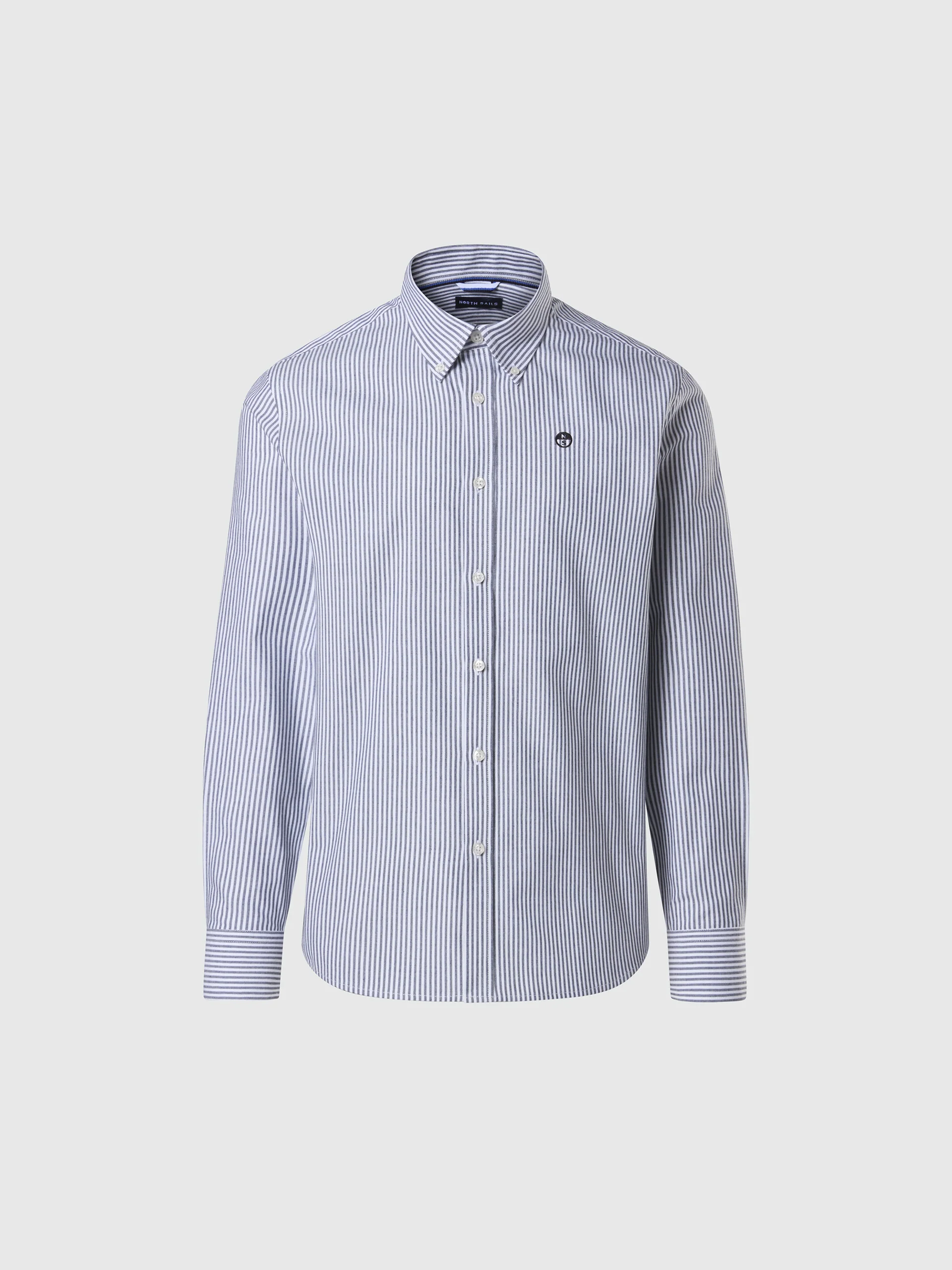 Striped Oxford shirt - Image 9