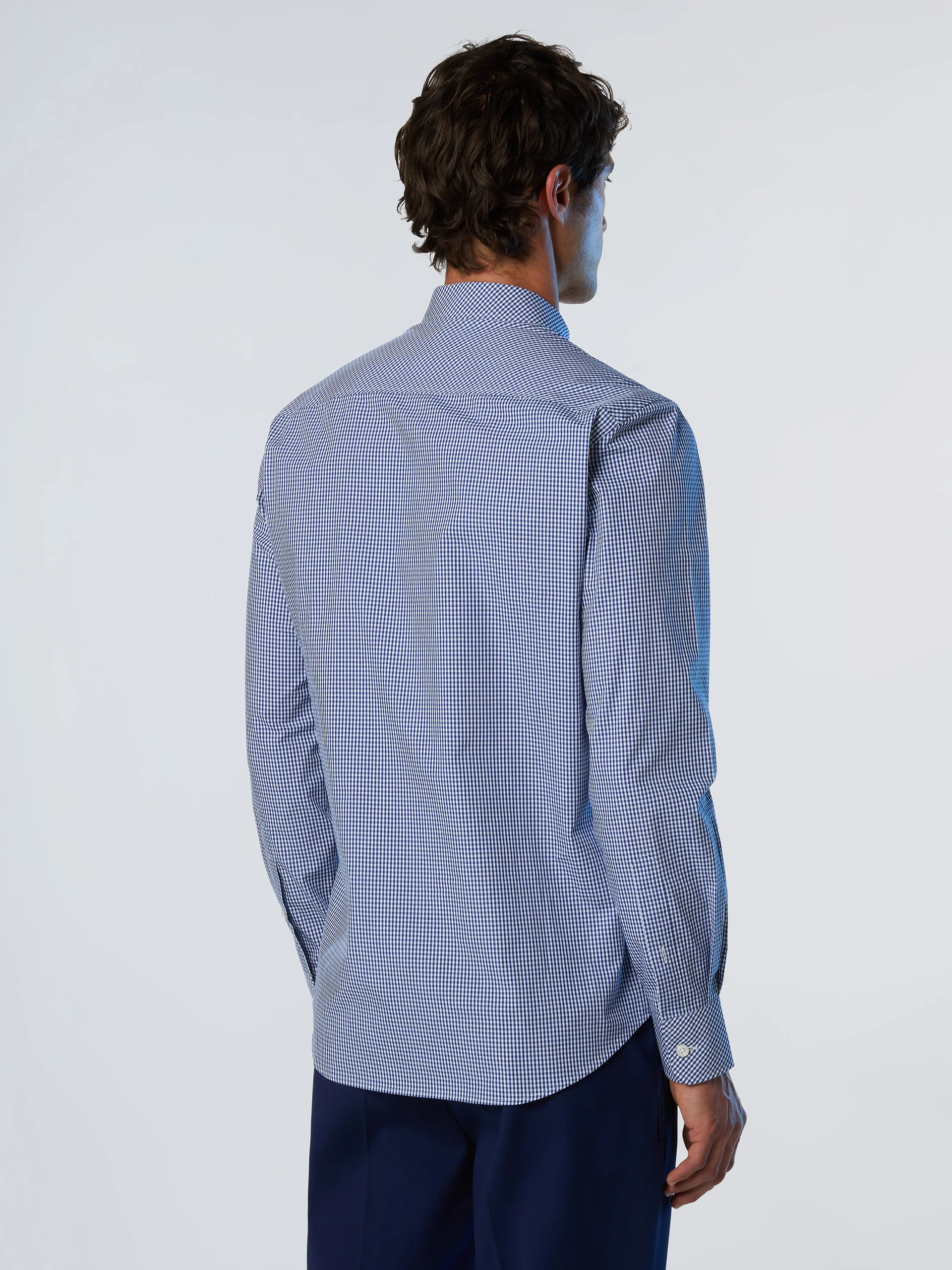 Gingham cotton shirt - Image 4