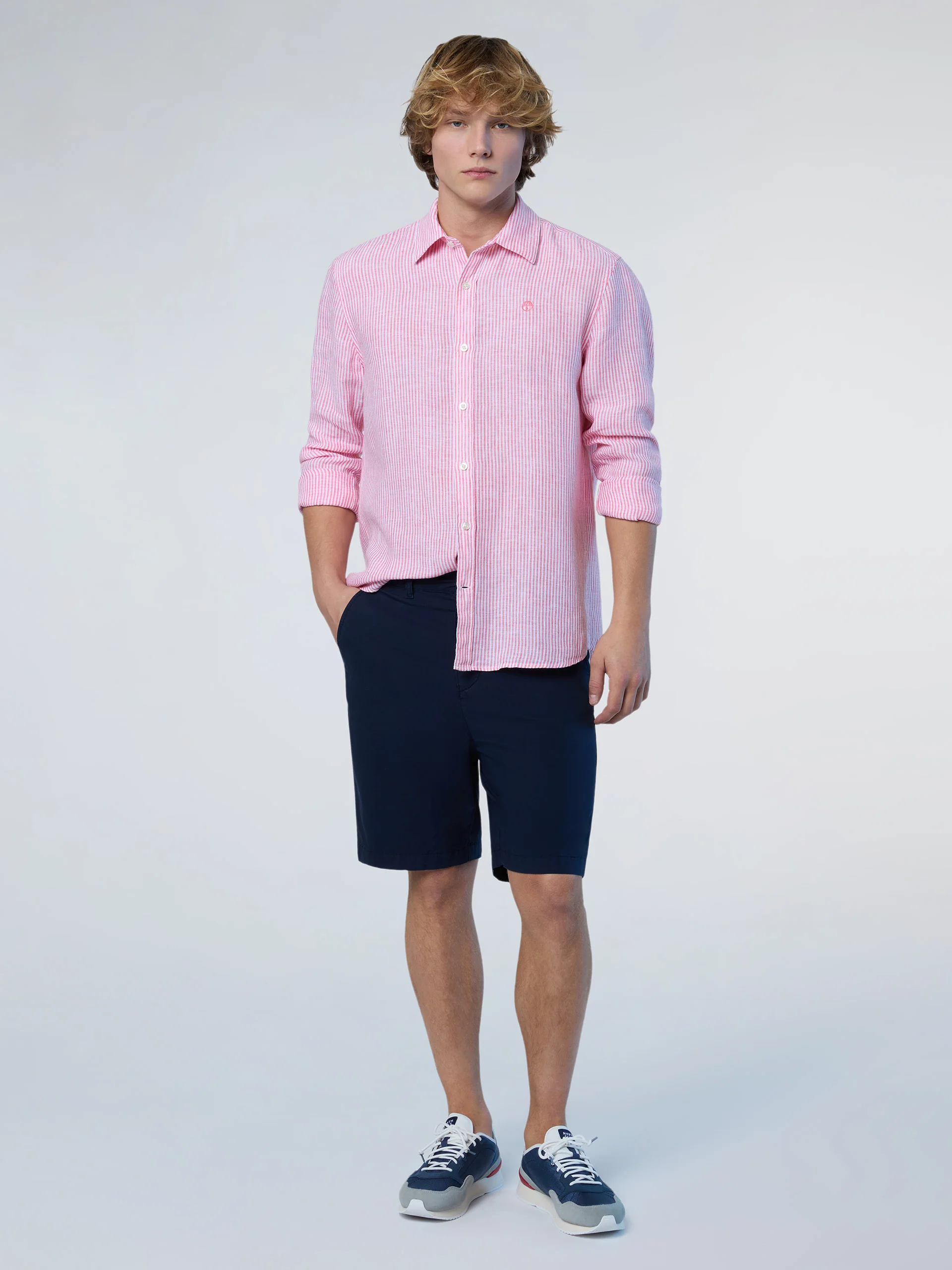 Striped linen shirt - Image 17