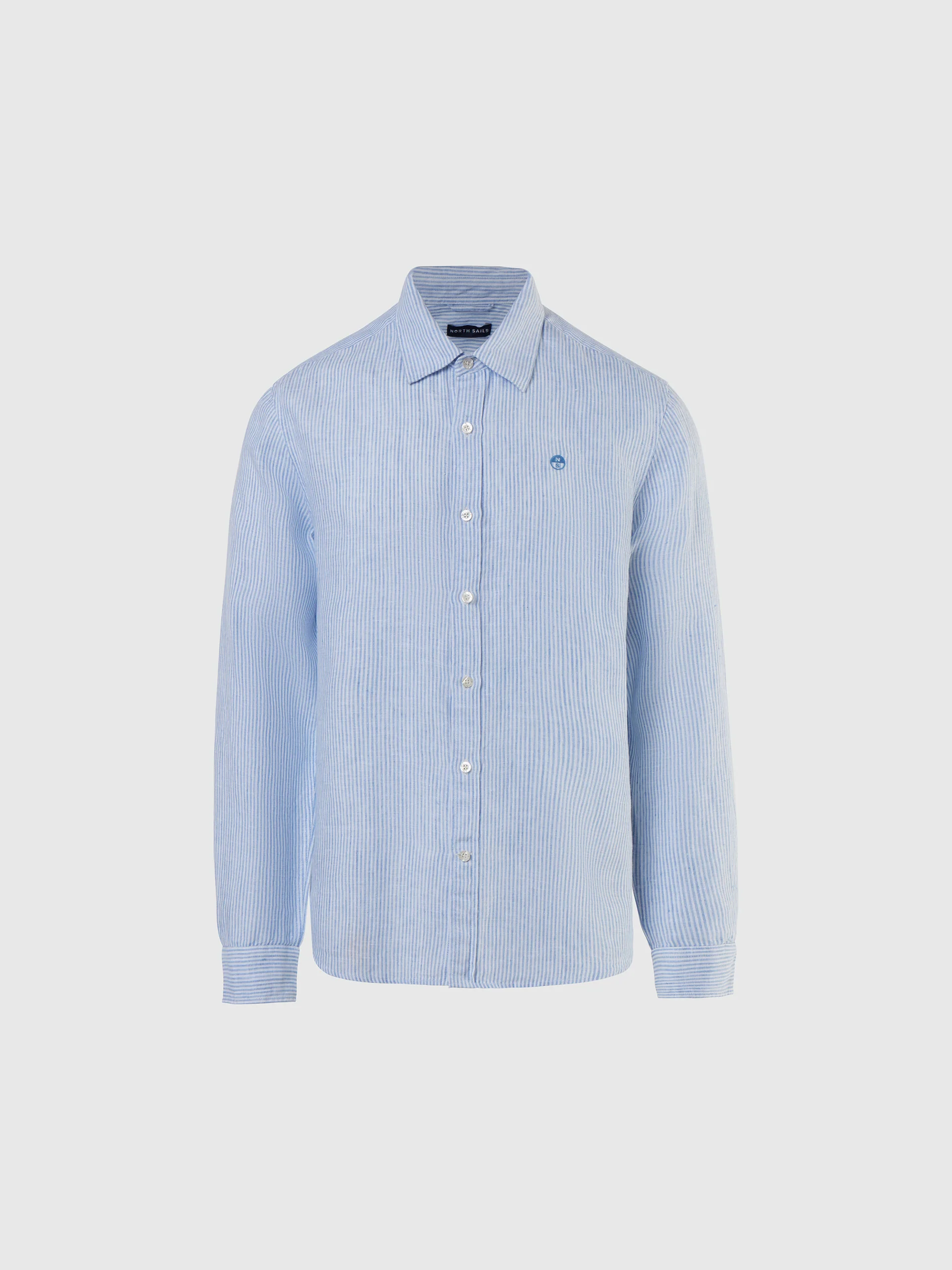 Striped linen shirt - Image 3