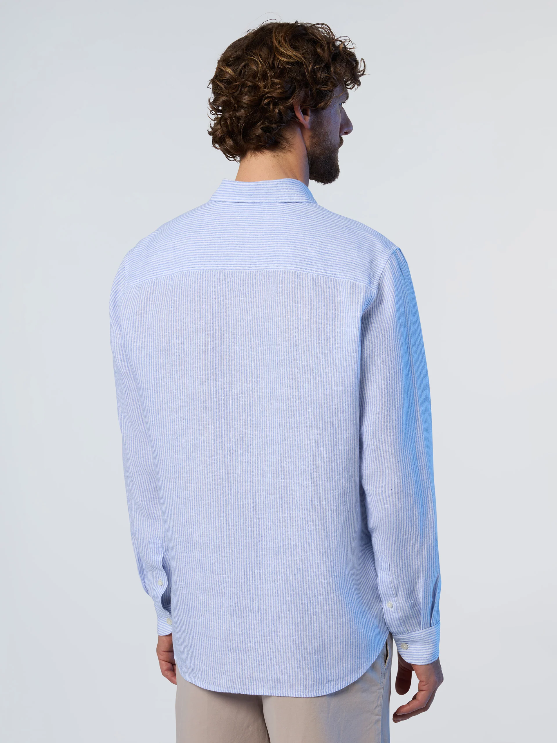 Striped linen shirt - Image 4