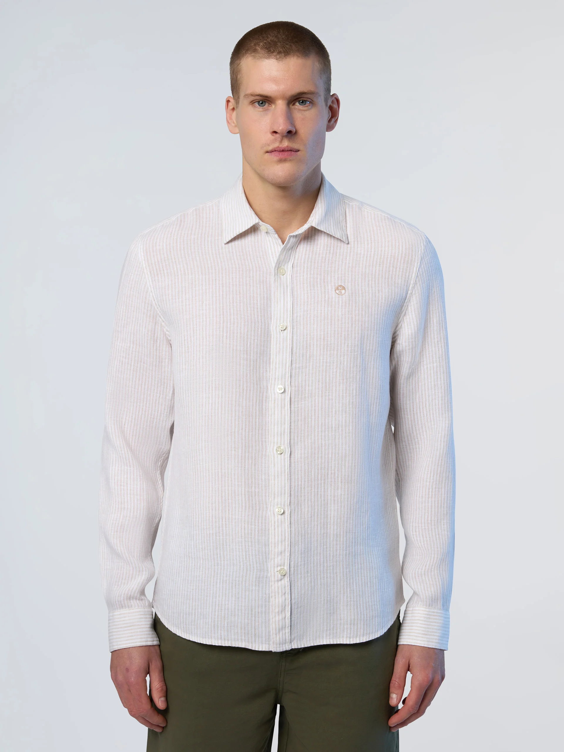 Striped linen shirt - Image 7