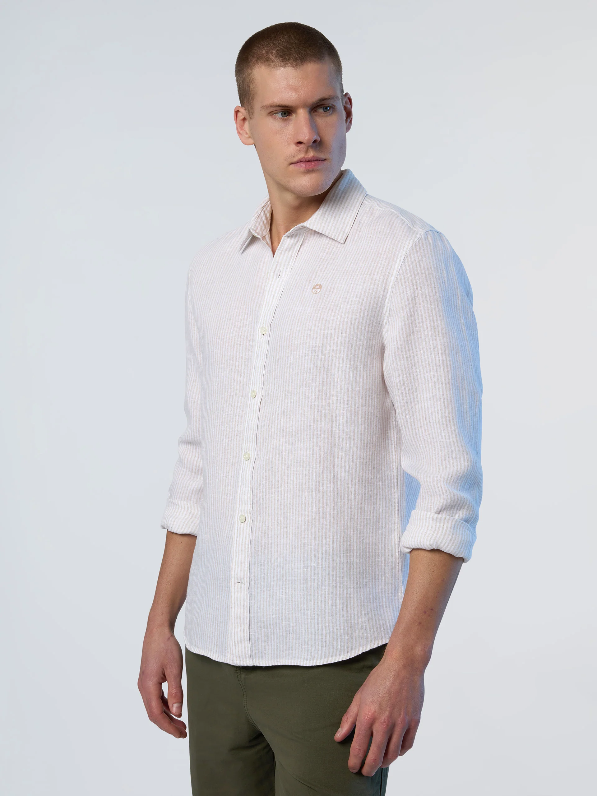 Striped linen shirt - Image 8