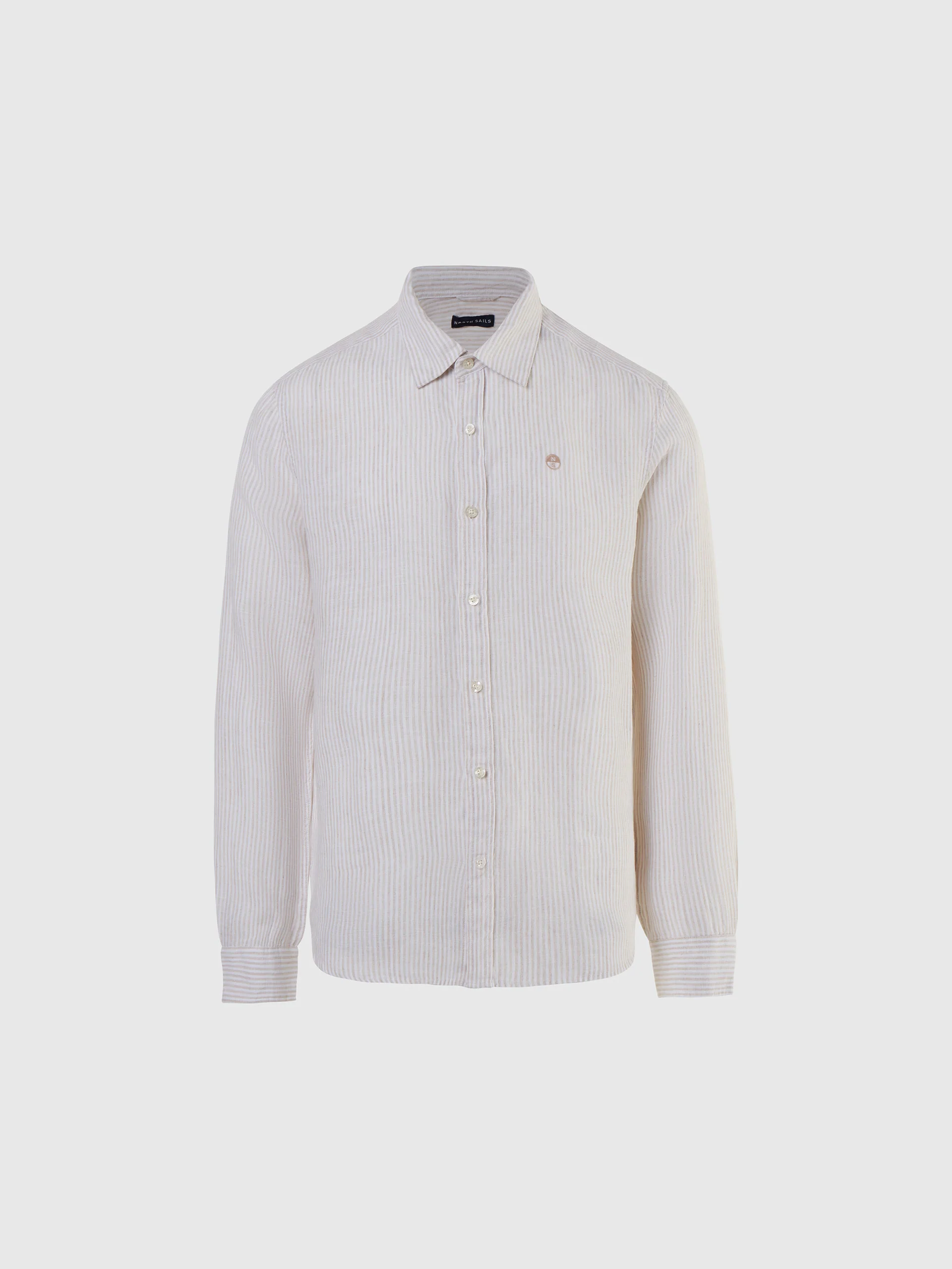 Striped linen shirt - Image 9