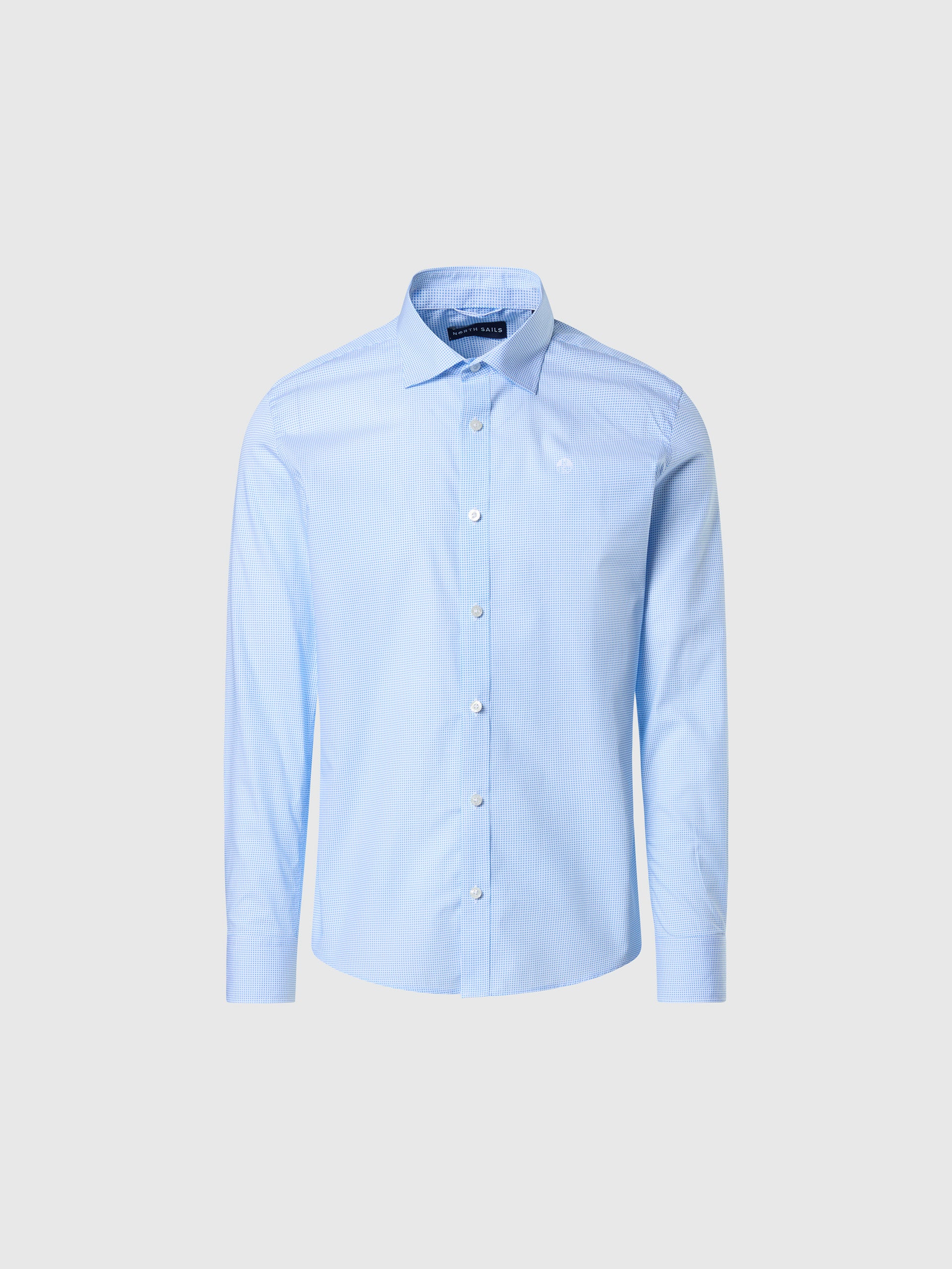 Patterned poplin shirt - Image 9