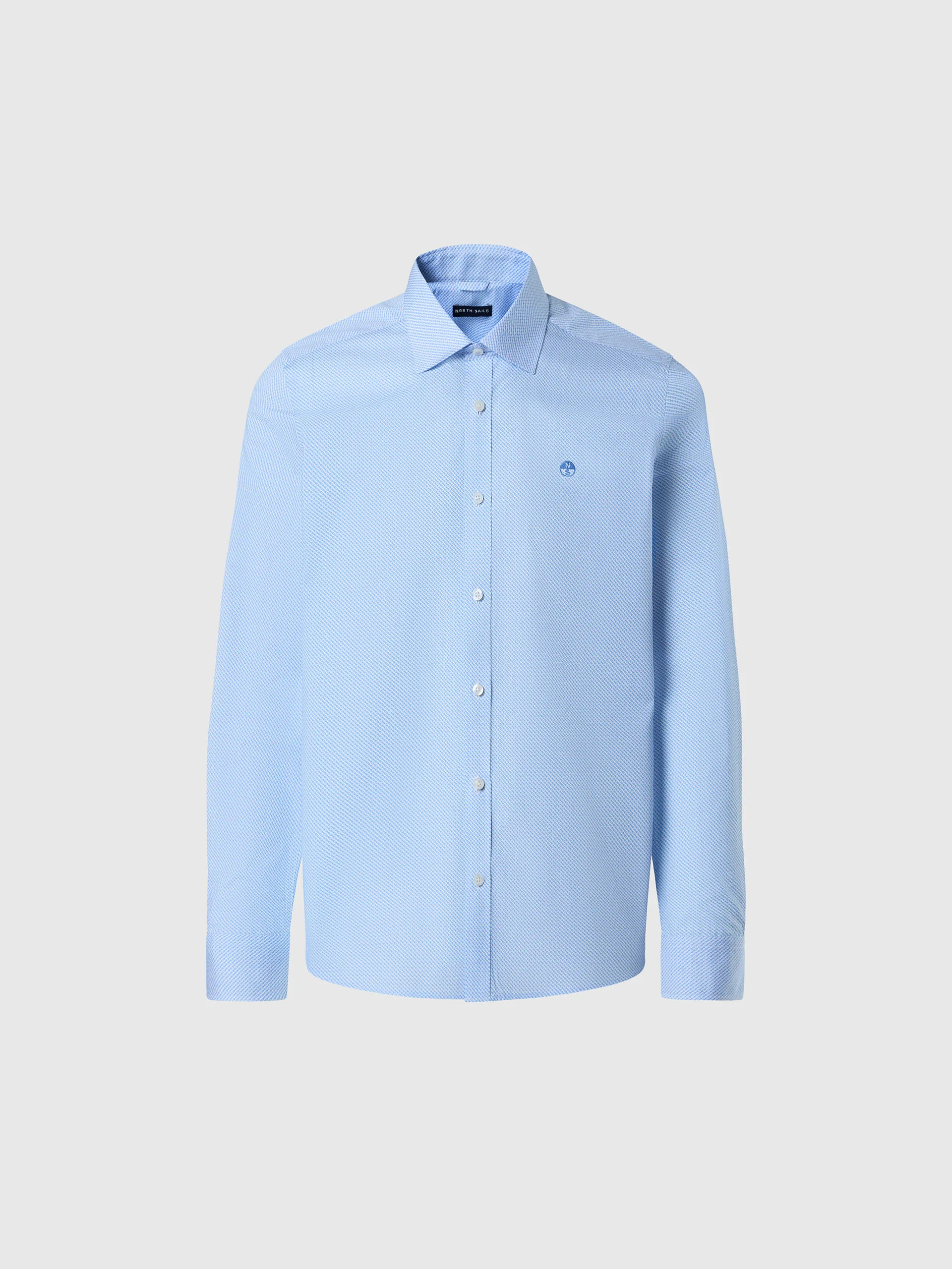 Patterned poplin shirt - Image 3