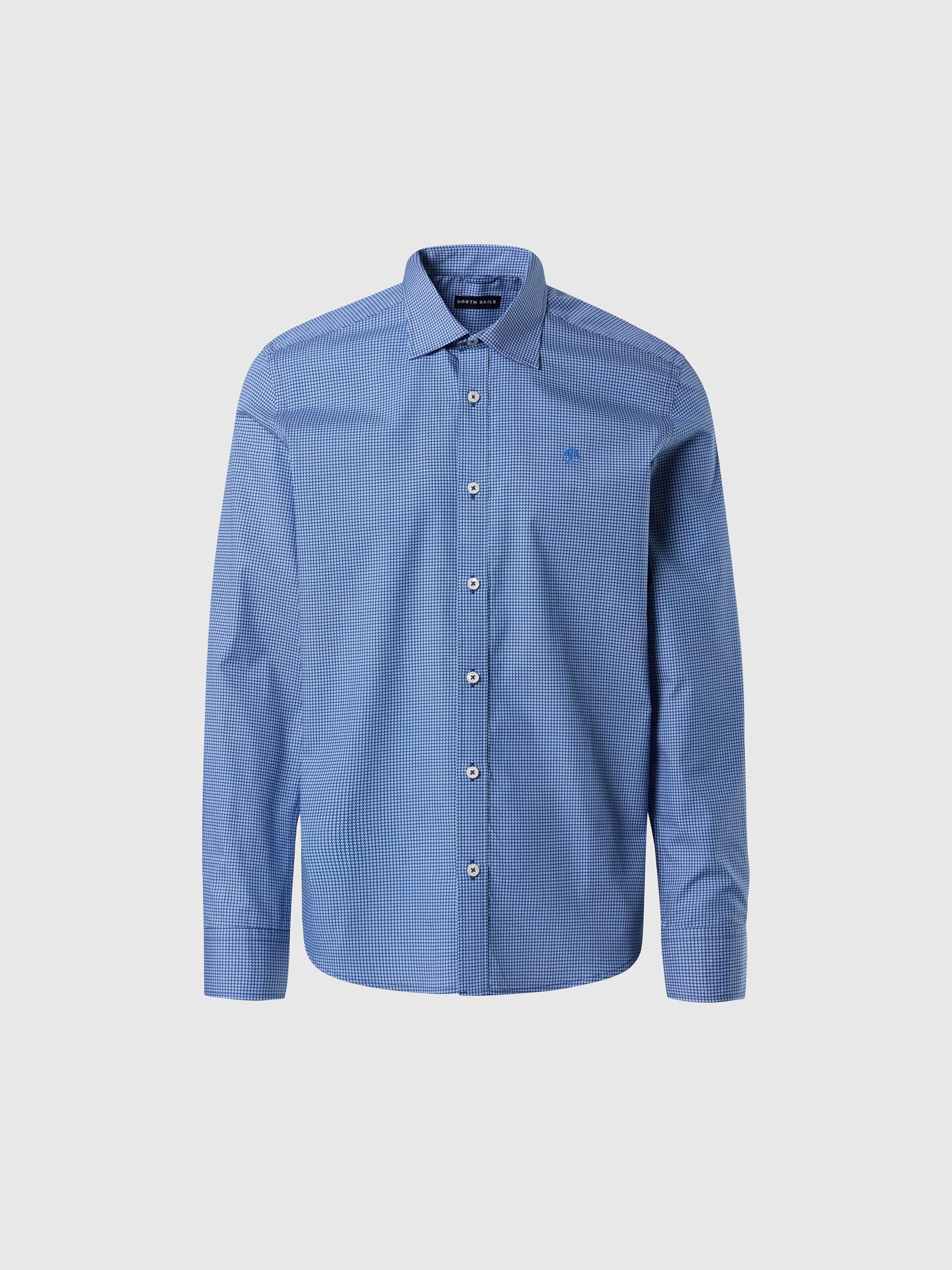 Patterned poplin shirt - Image 9