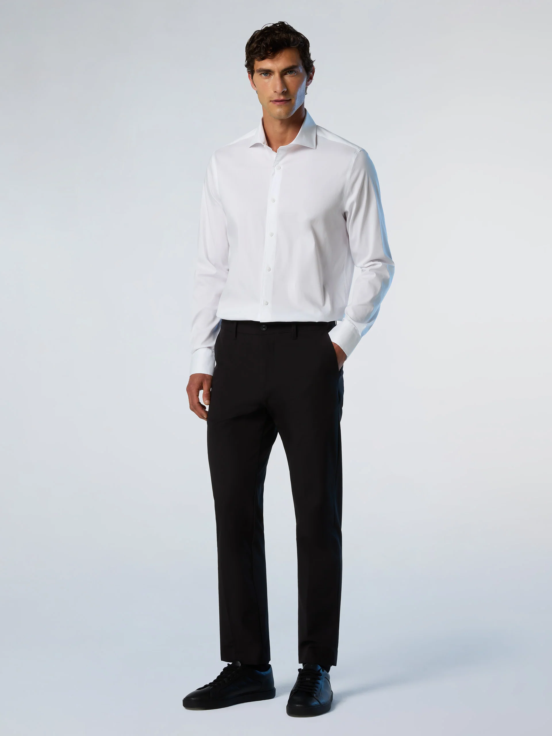 Tech poplin shirt - Image 5