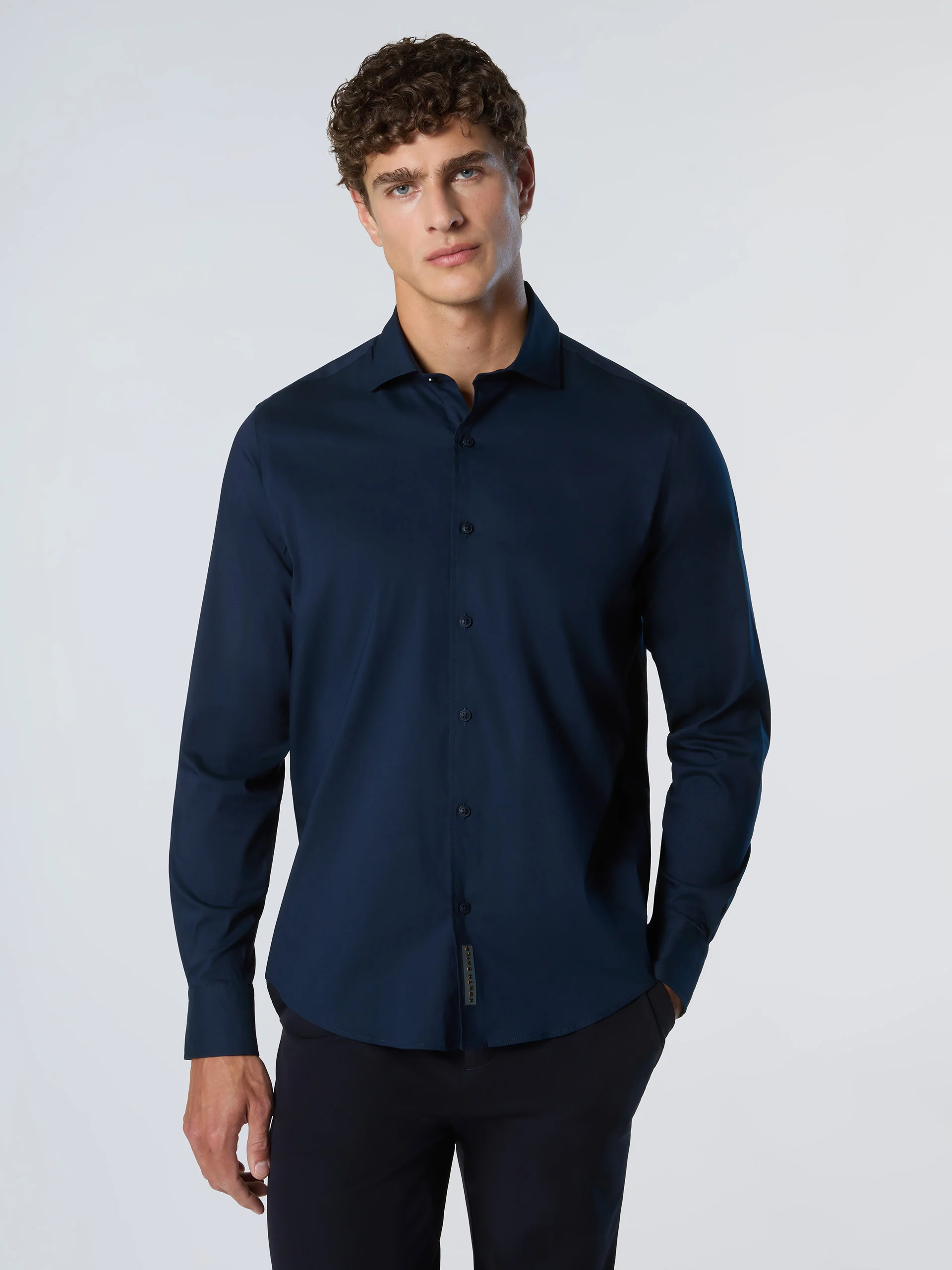 Tech poplin shirt - Image 7