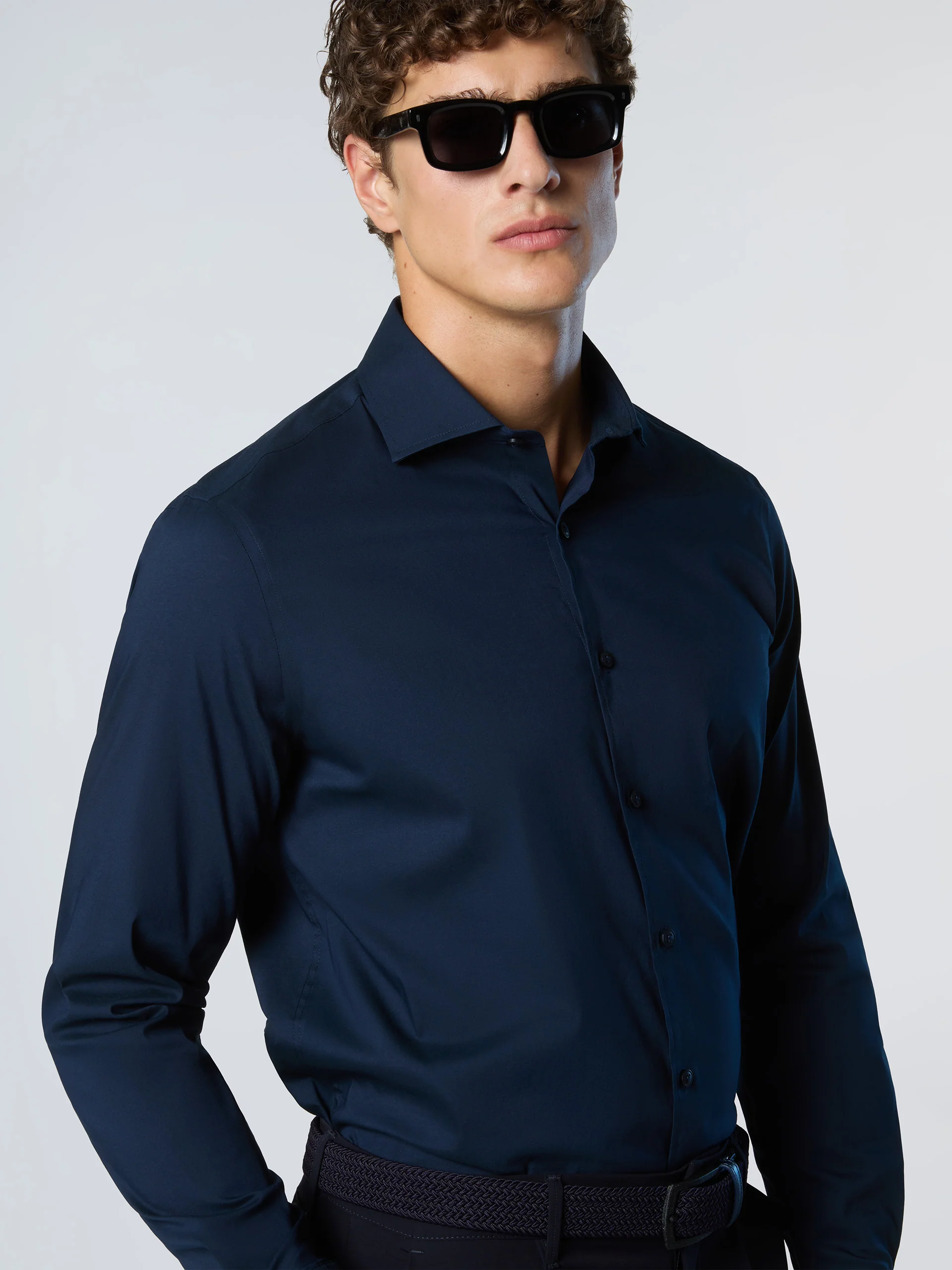 Tech poplin shirt - Image 8