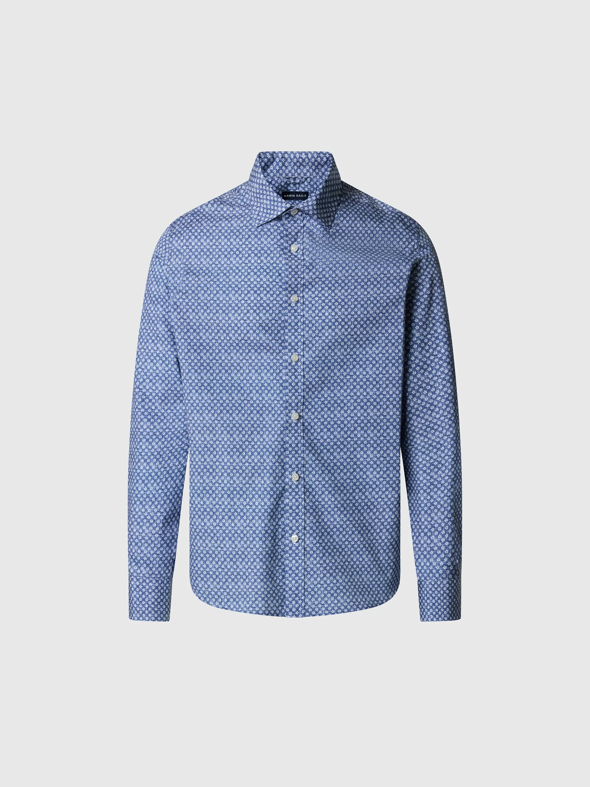 Patterned poplin shirt - Image 3
