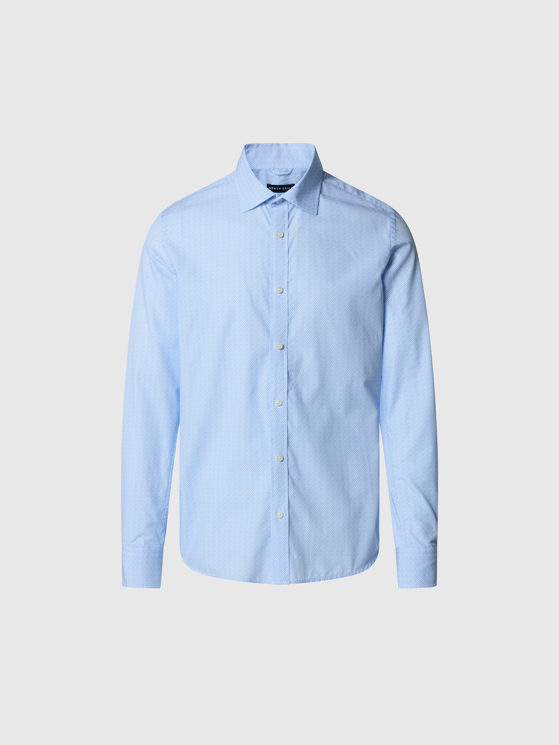 Patterned poplin shirt - Image 7