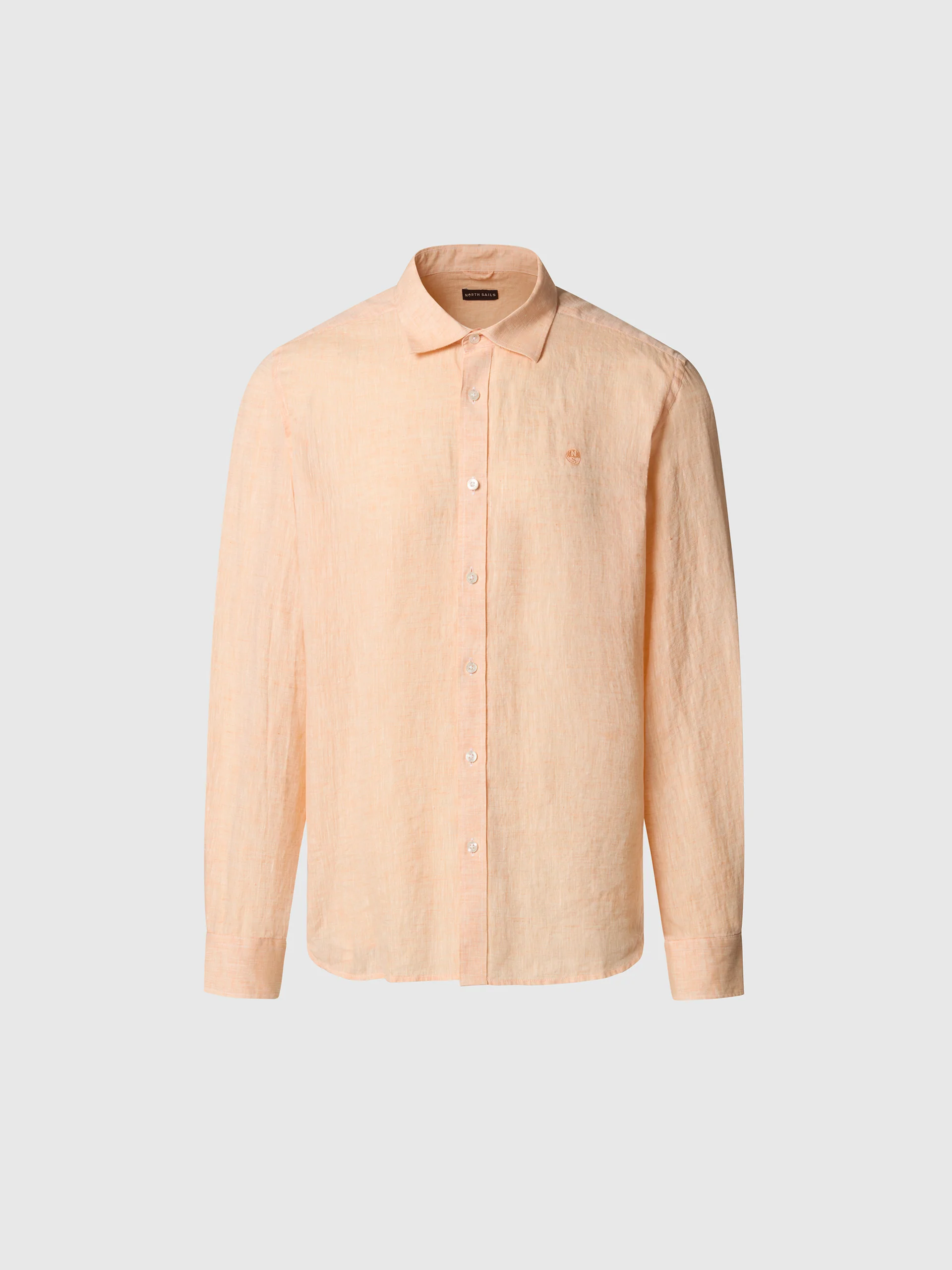 Long-sleeved linen shirt - Image 20