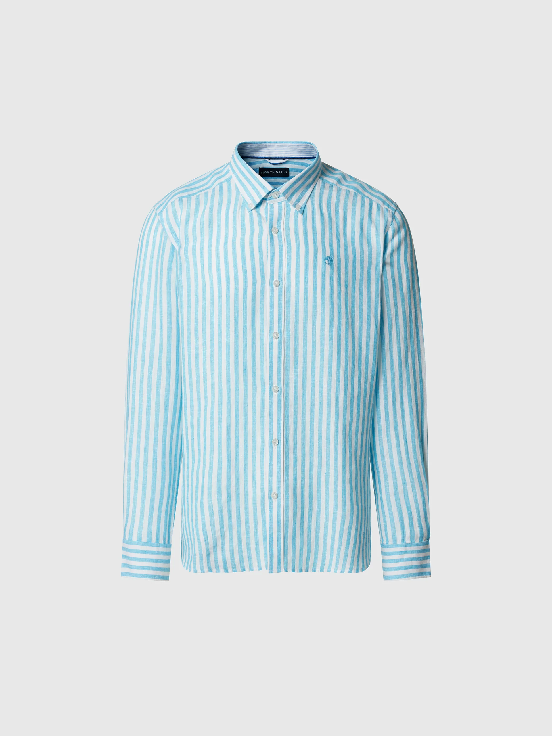 Bold striped linen shirt - Image 3